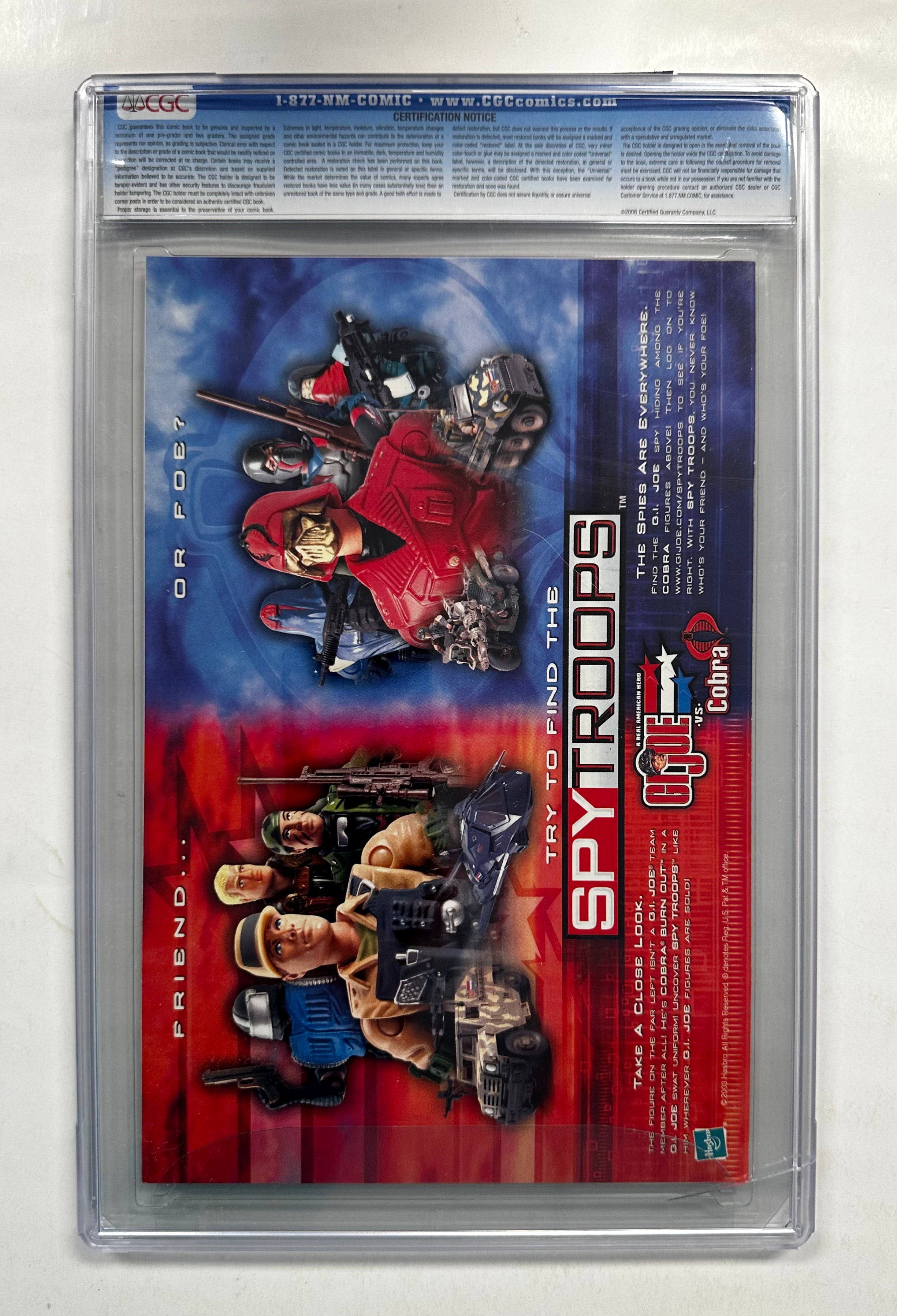 Amazing Spider-Man #491 Vol. 2 #50 CGC 9.8 J Scott Campbell 2003 Marvel Comics