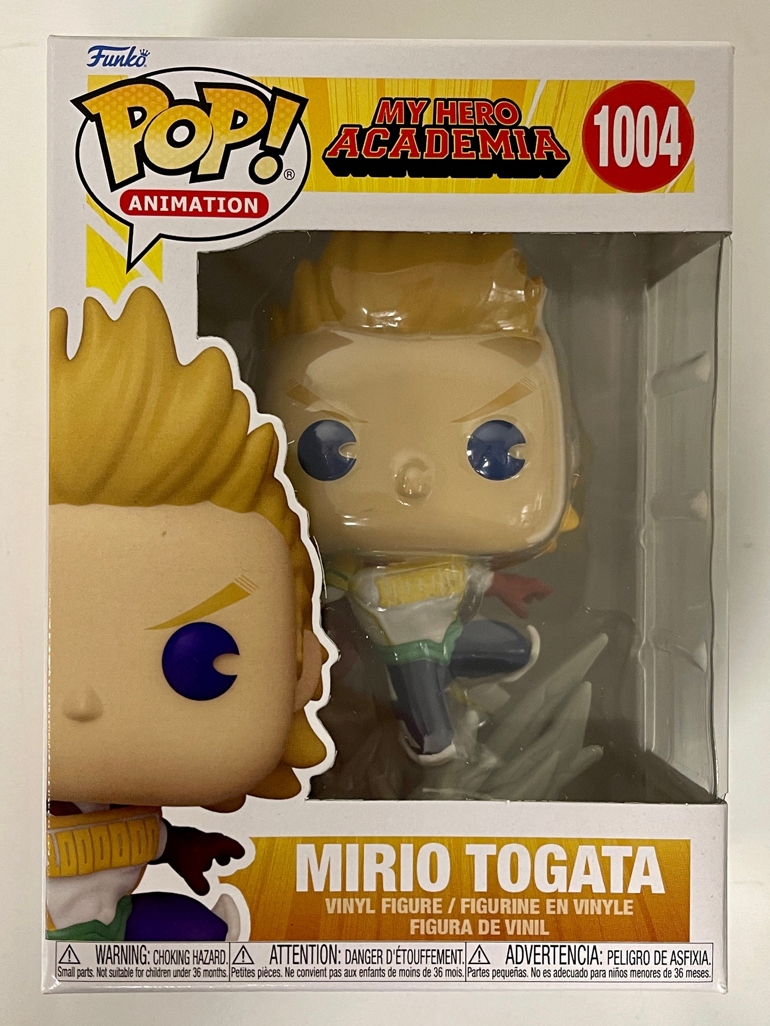 Funko Pop! Animation Mirio Togata #1004 My Hero Academia MHA 2021 Lemillion