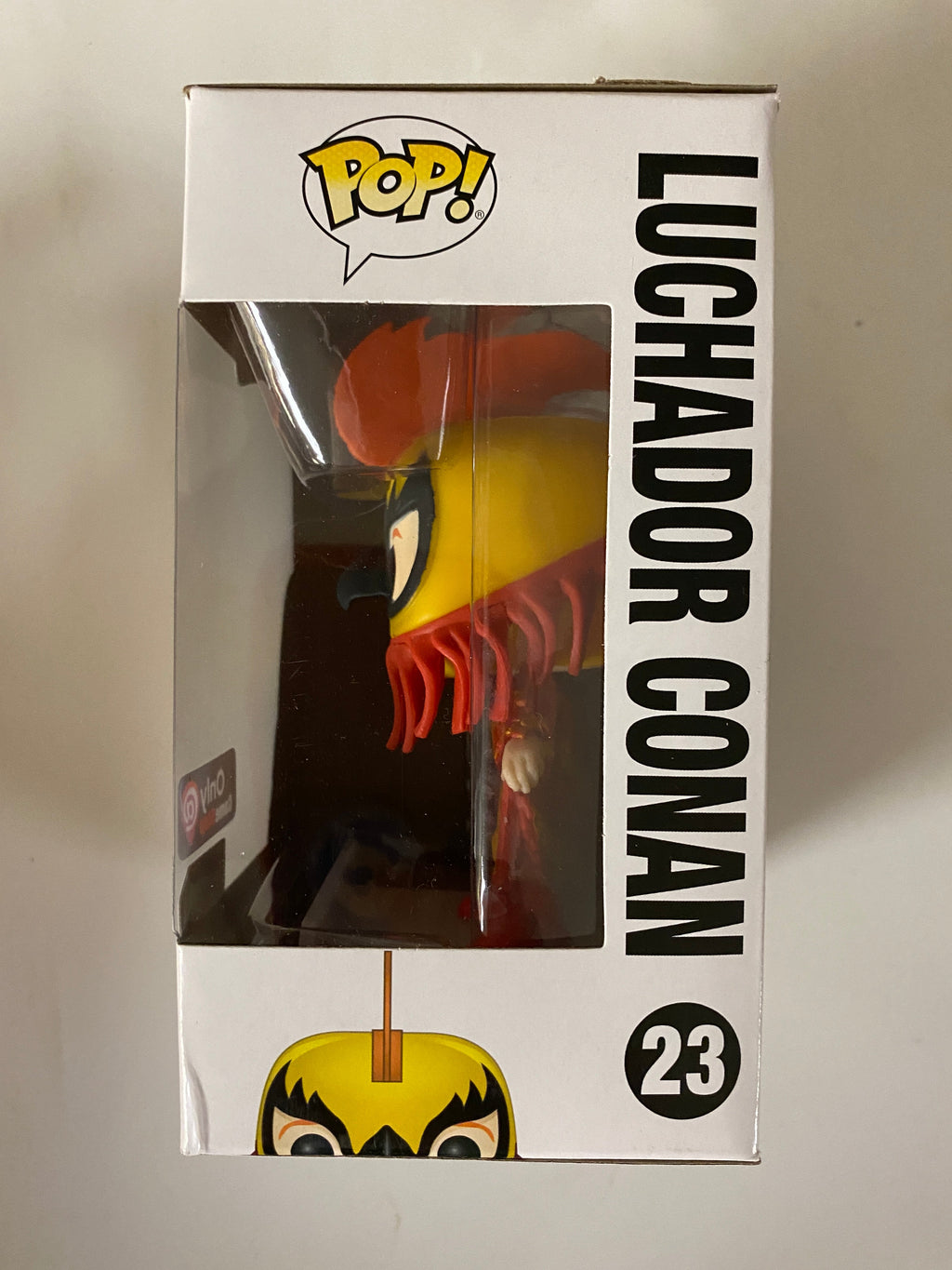 Funko Pop! Television Luchador Conan O'Brien #23 Gamestop 2019 Vaulted Exclusive