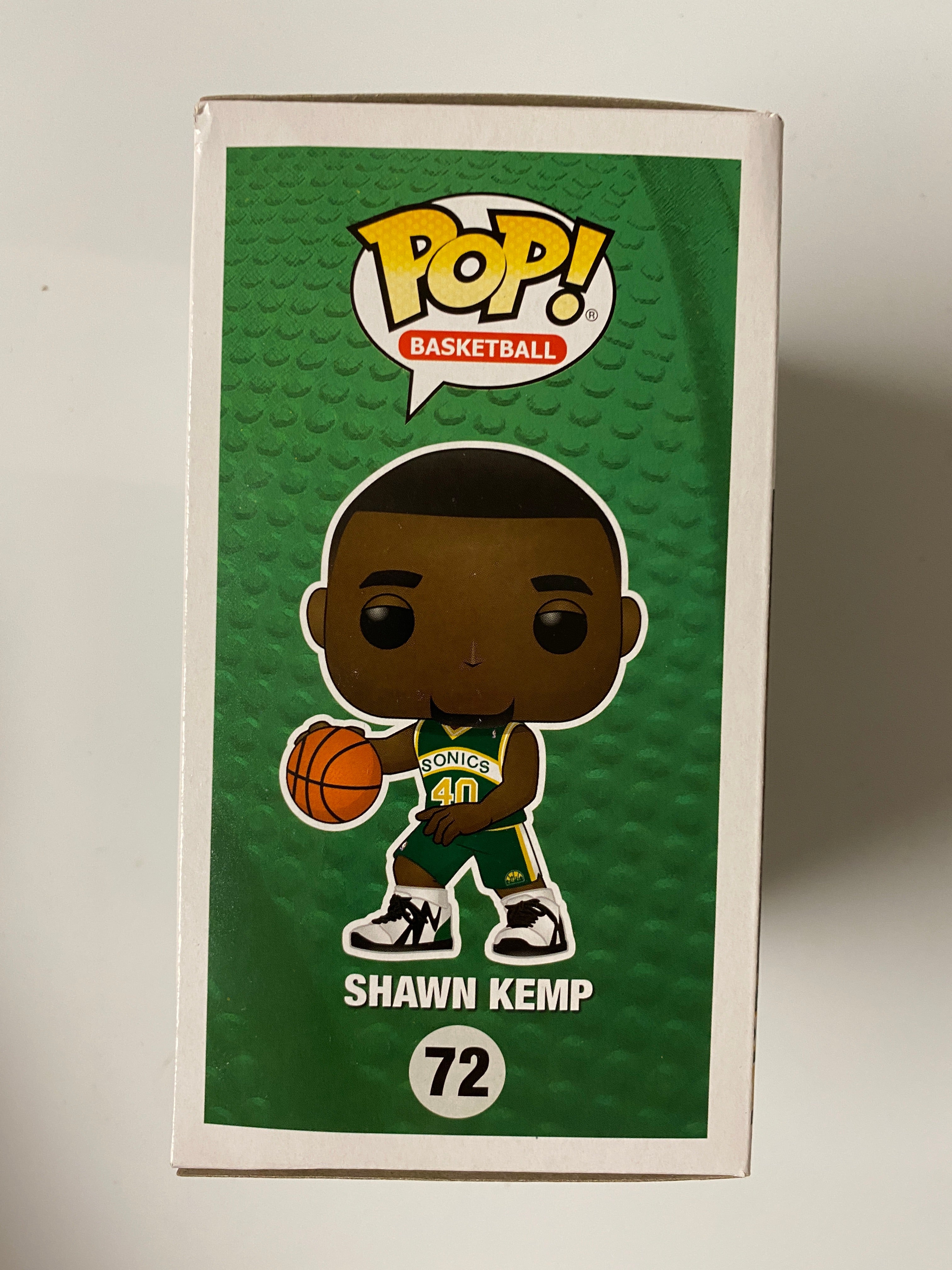 Funko Pop! NBA Shawn Kemp #72 Seattle Supersonics ECCC Shared Target Exclusive