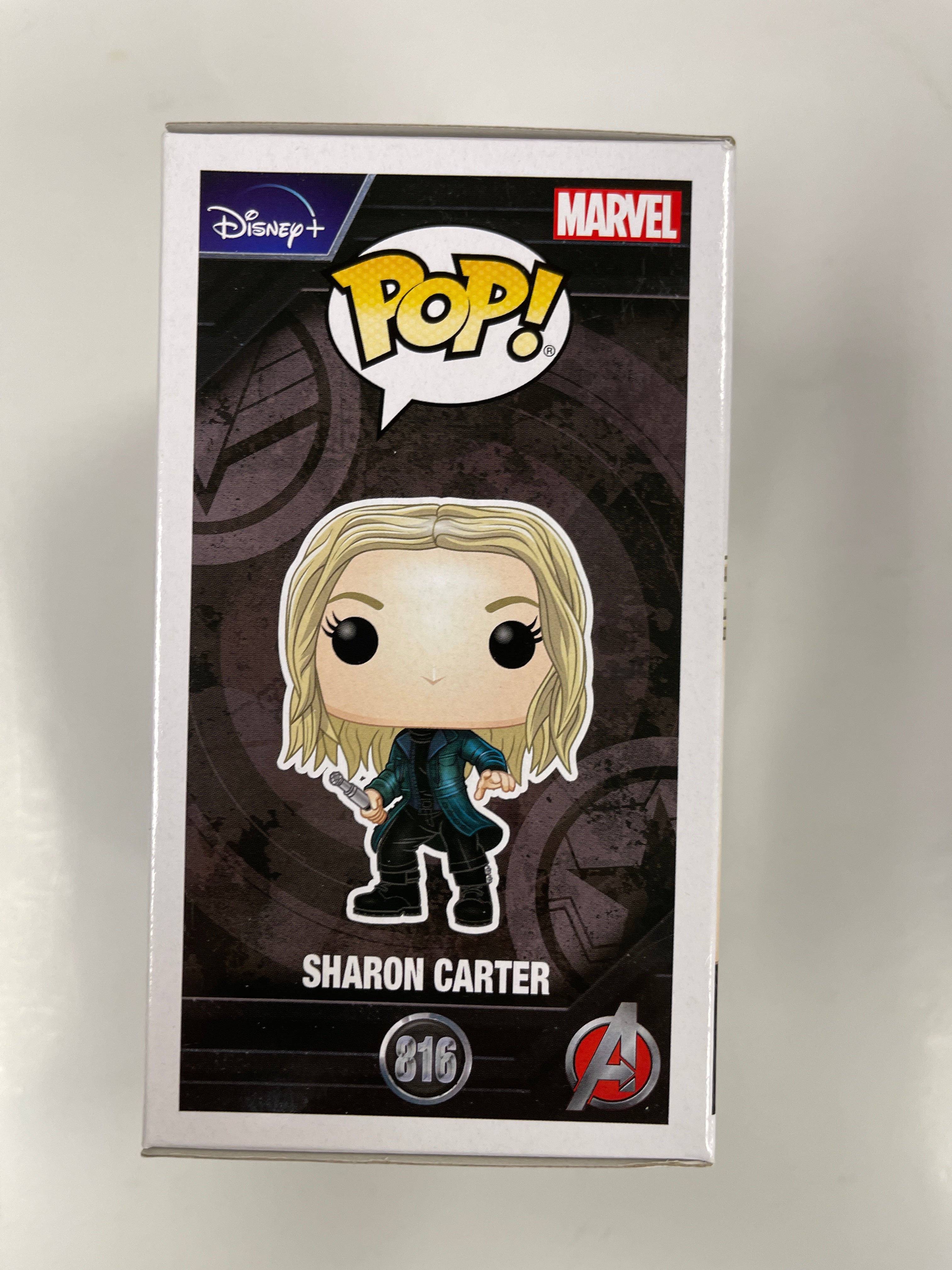 Funko Pop! Sharon Carter #816 Marvel Falcon & The Winter Soldier Studios Disney