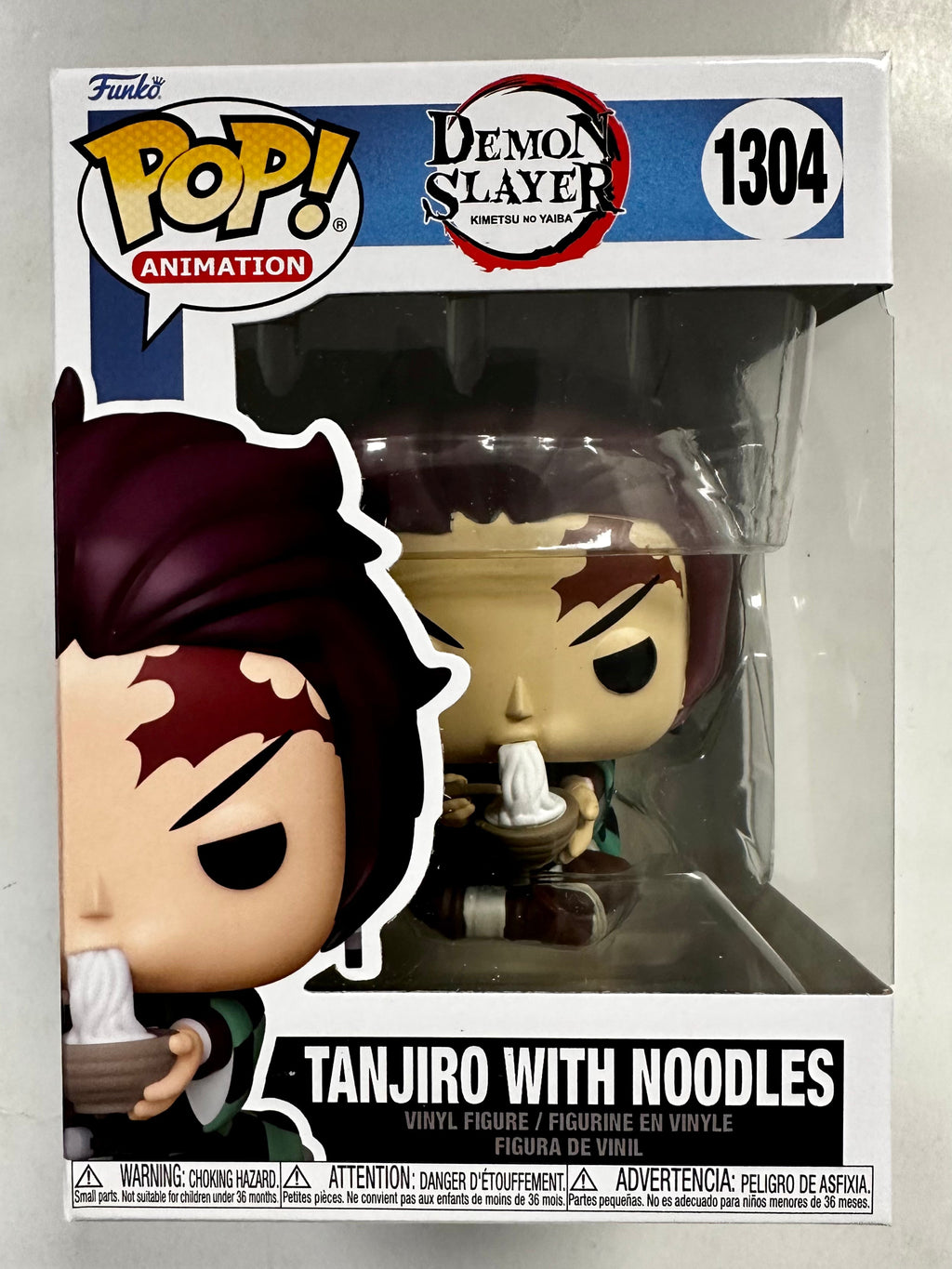 Funko Pop! Animation Tanjiro Kamado With Noodles #1304 Demon Slayer 2023