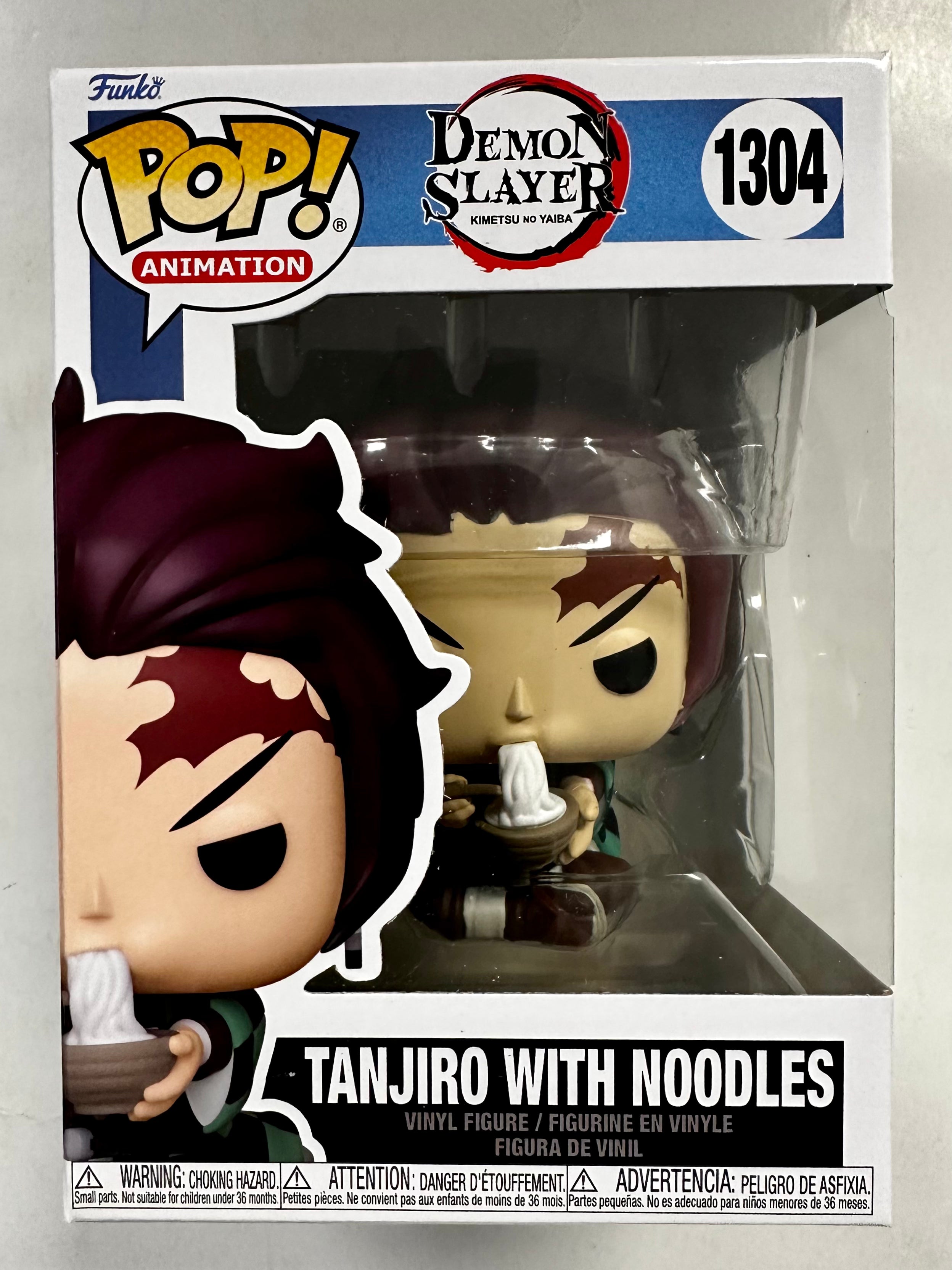 Funko Pop! Animation Tanjiro Kamado With Noodles #1304 Demon Slayer 2023