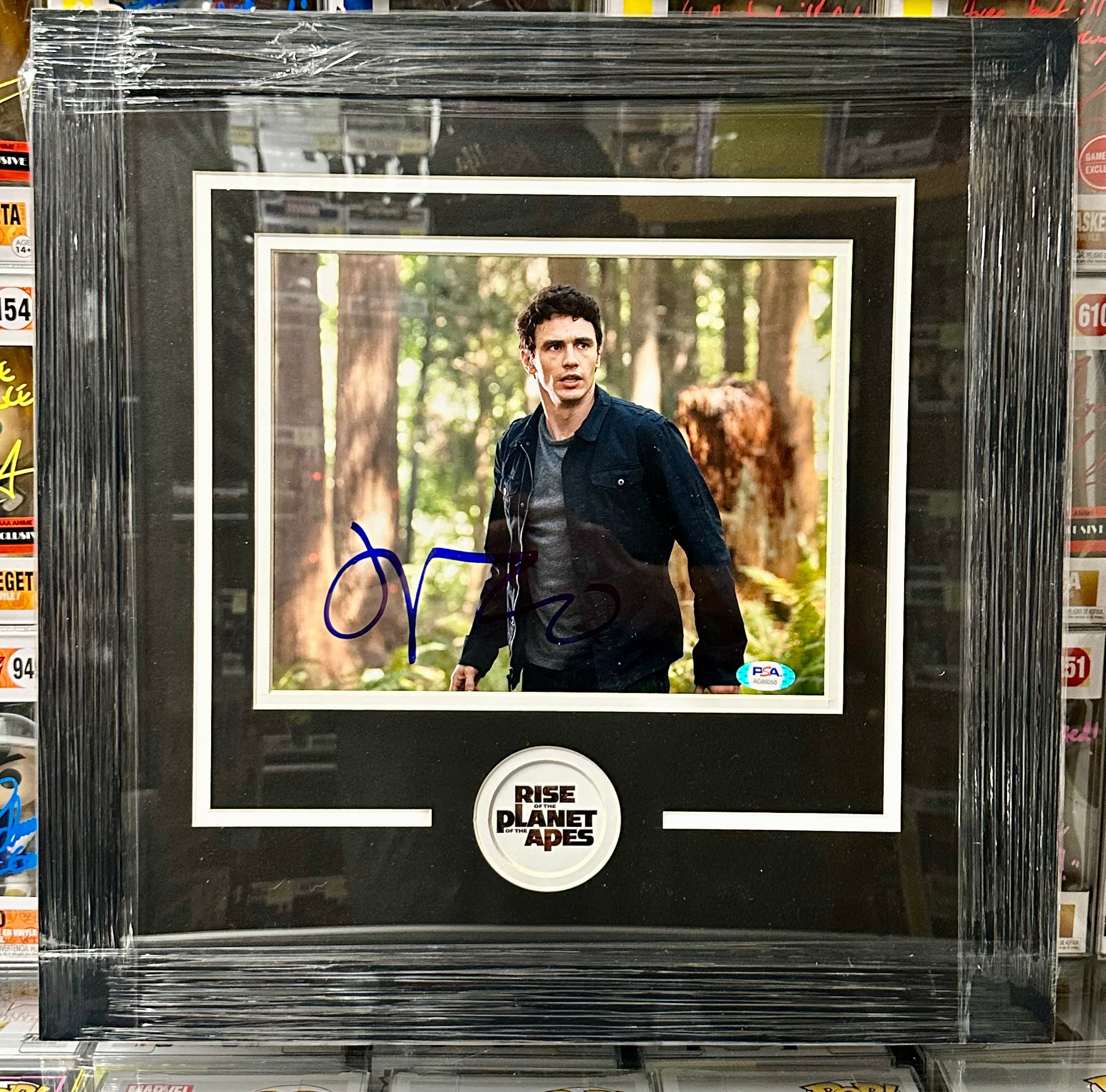 James Franco Signed & Framed 8X10 Rise Of The Planet Of The Apes Photo With PSA/DNA COA