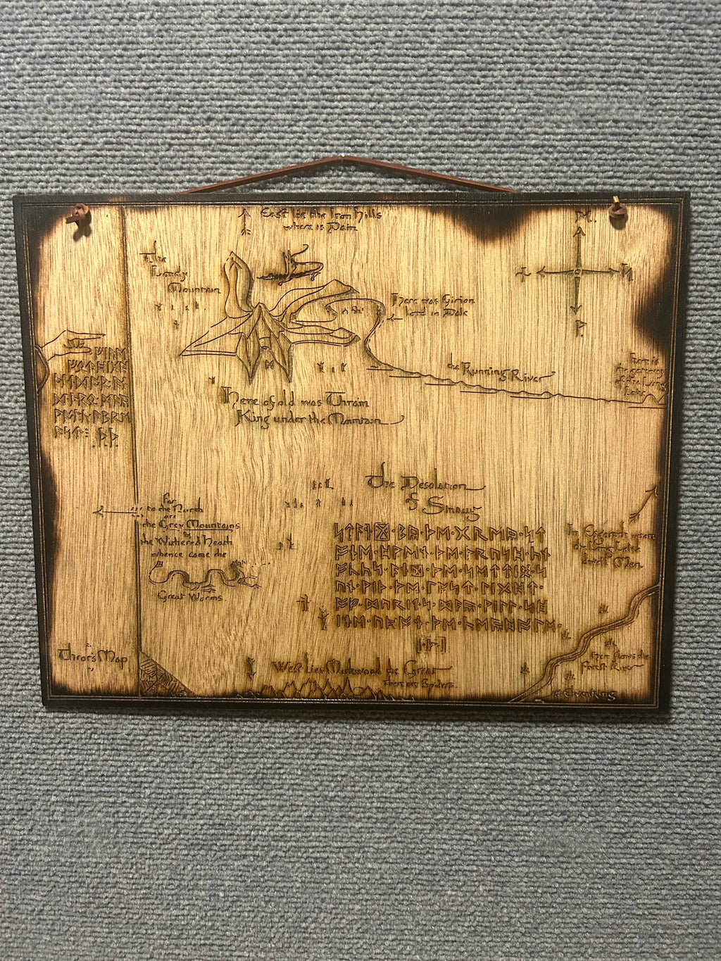Thorin’s (Hobbit) Map