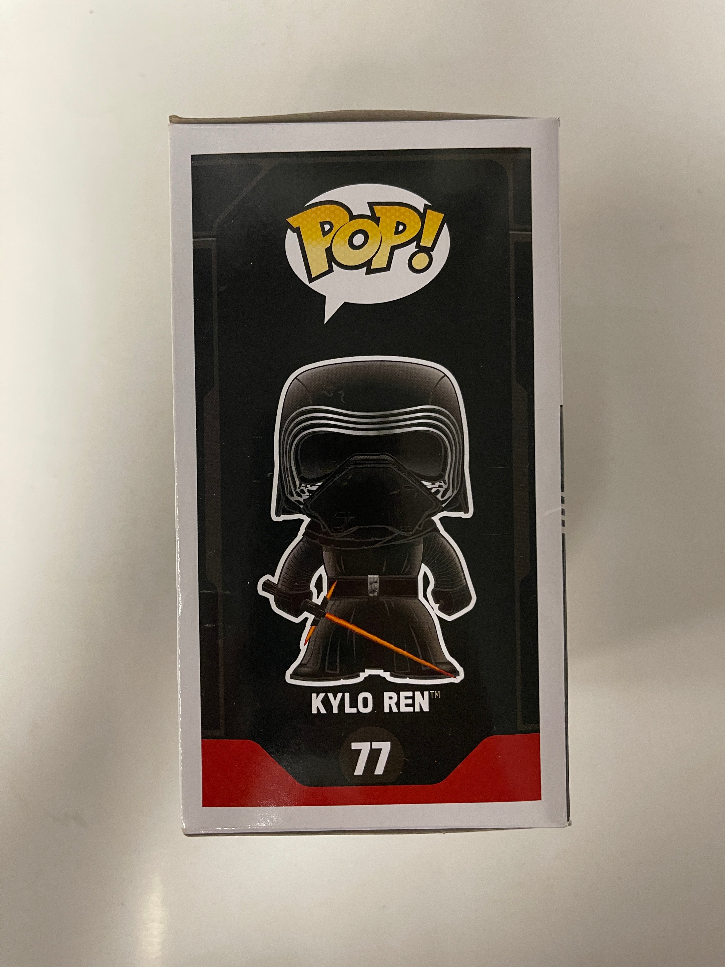 Funko Pop! Star Wars Kylo Ren (Hoodless) #77 Target 2015 Vaulted Exclusive