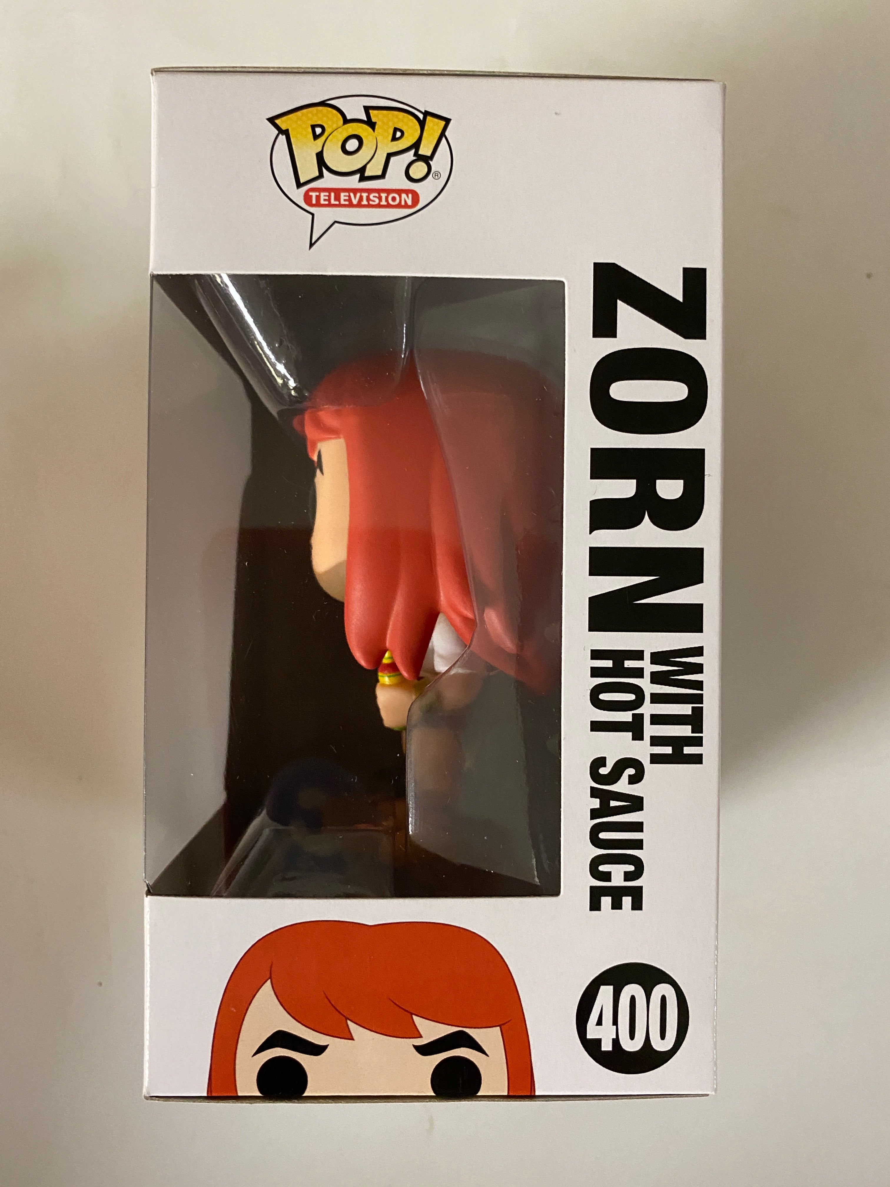 Funko Pop! Television Zorn Defender Of Zypheria W/ Hot Sauce #400 Vaulted 2016