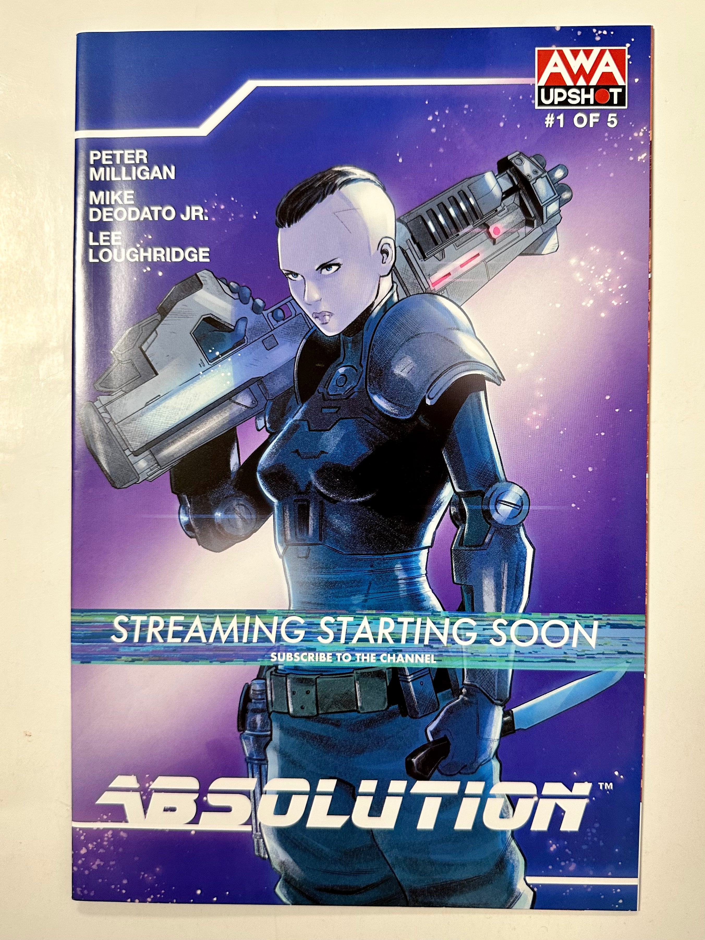 Absolution #1 GalaxyCon Exclusive Raleigh 2022 Variant Comic Book Bandini Cover