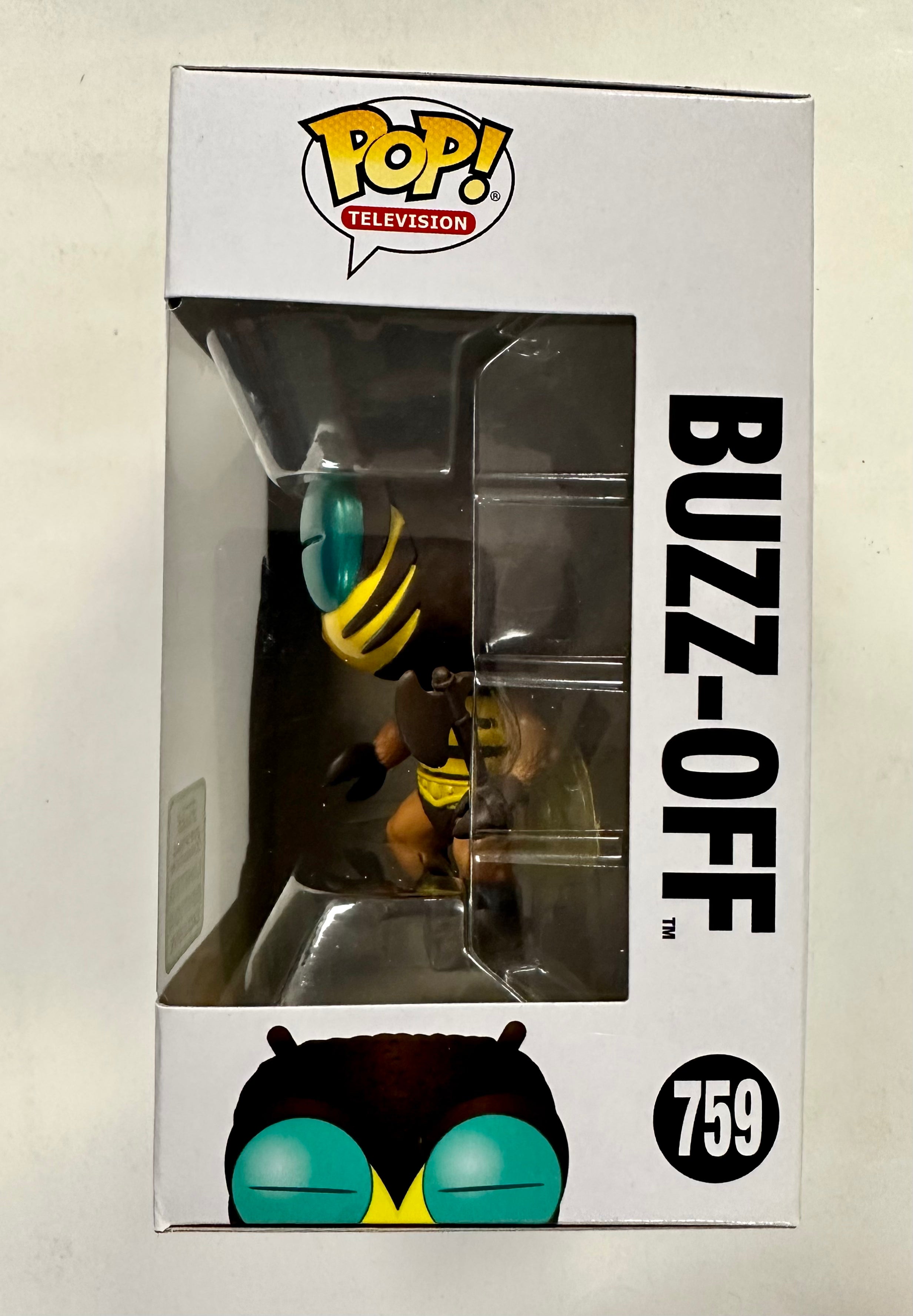 Funko Pop! Television Buzz-Off #759 Masters Of the Universe ECCC Spring Con 2019 Vaulted Exclusive