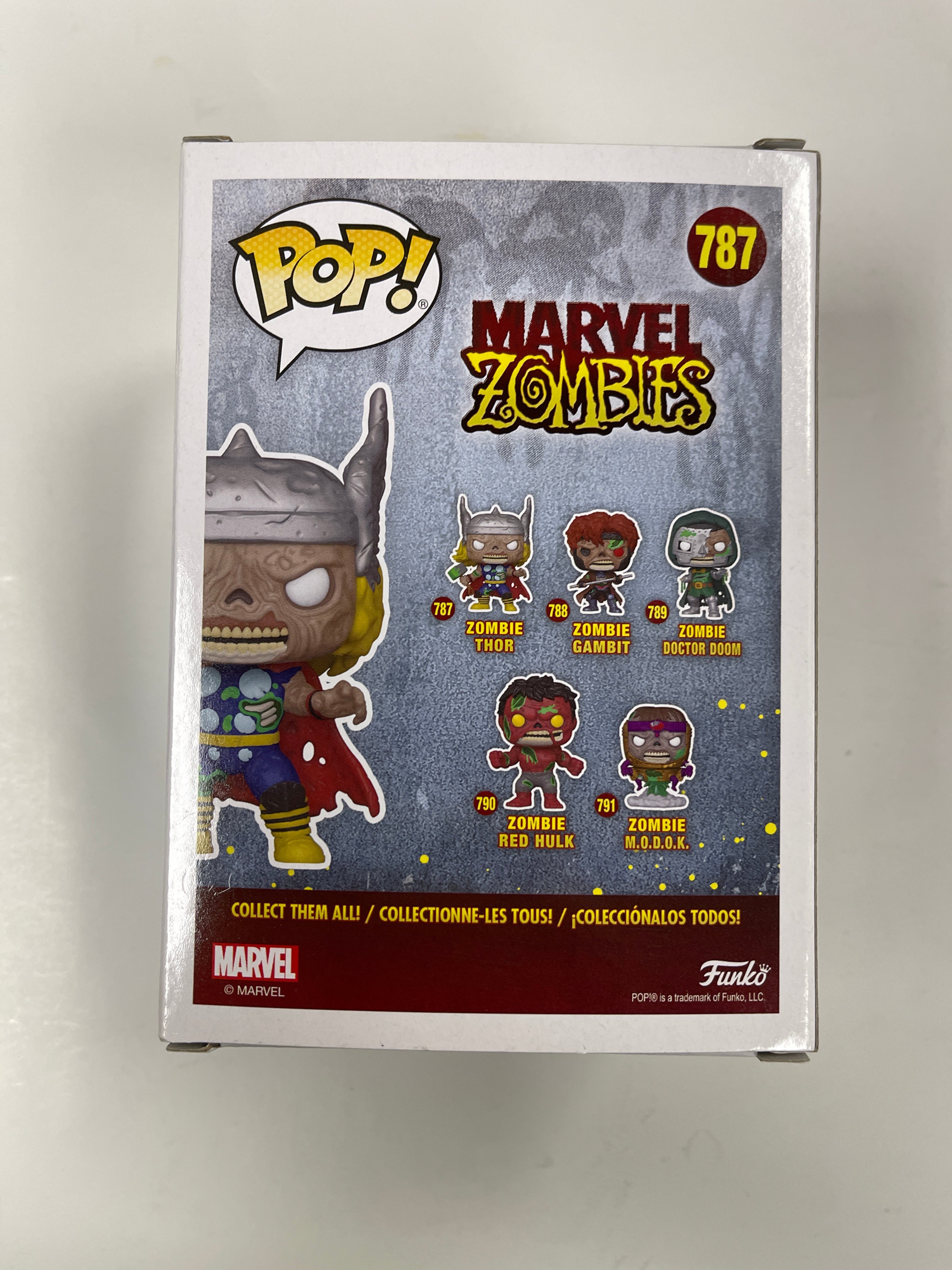 Funko Pop! Marvel Zombie Thor With Mjornir #787 Zombies 2020