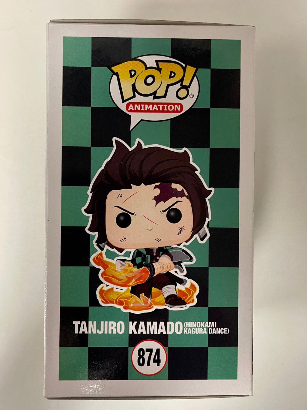 Funko Pop! Animation Tanjiro Kamado (Hinokami Kagura Dance) #874 Demon Slayer 2021 Exclusive