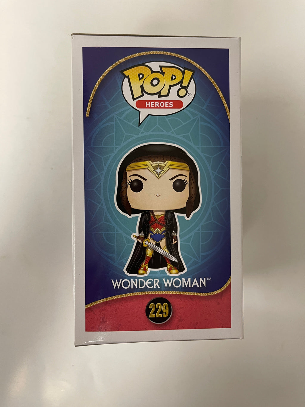 Funko Pop! Movies Wonder Woman With Cloak #229 DC Heroes 2017