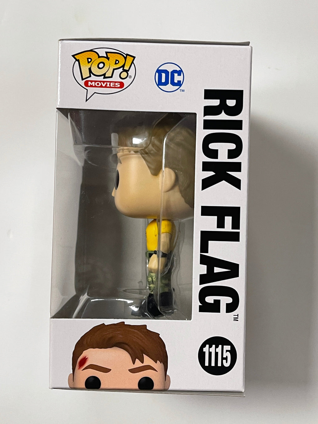 Funko Pop! Movies Captain Rick Flag #1115 DC Heroes The Suicide Squad 2021