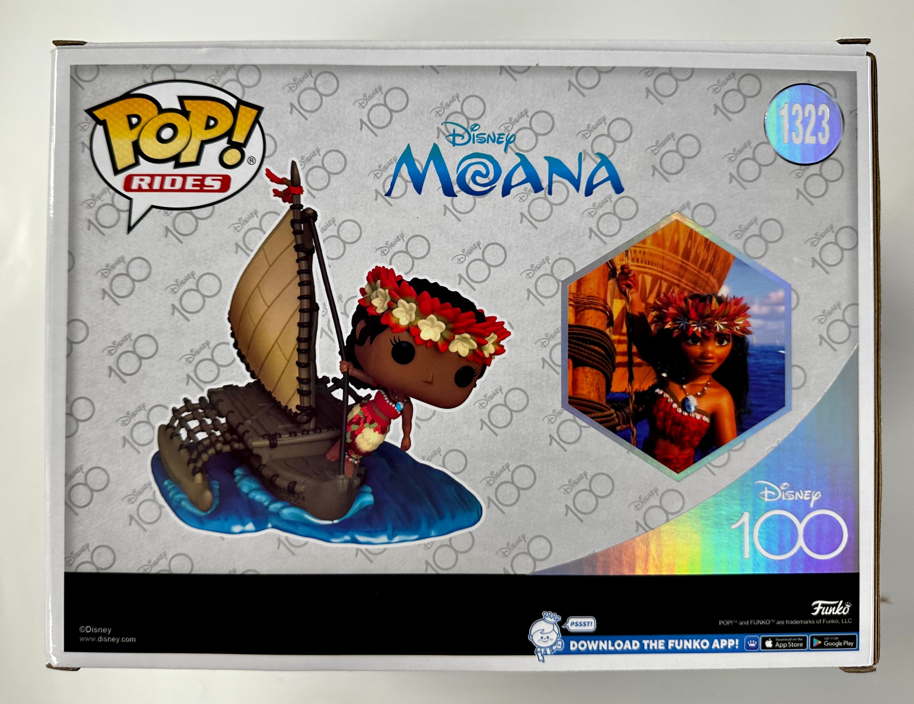 Funko Pop! Disney 100 Princess Moana on Boat (Finale) #1323 Super Deluxe 2023