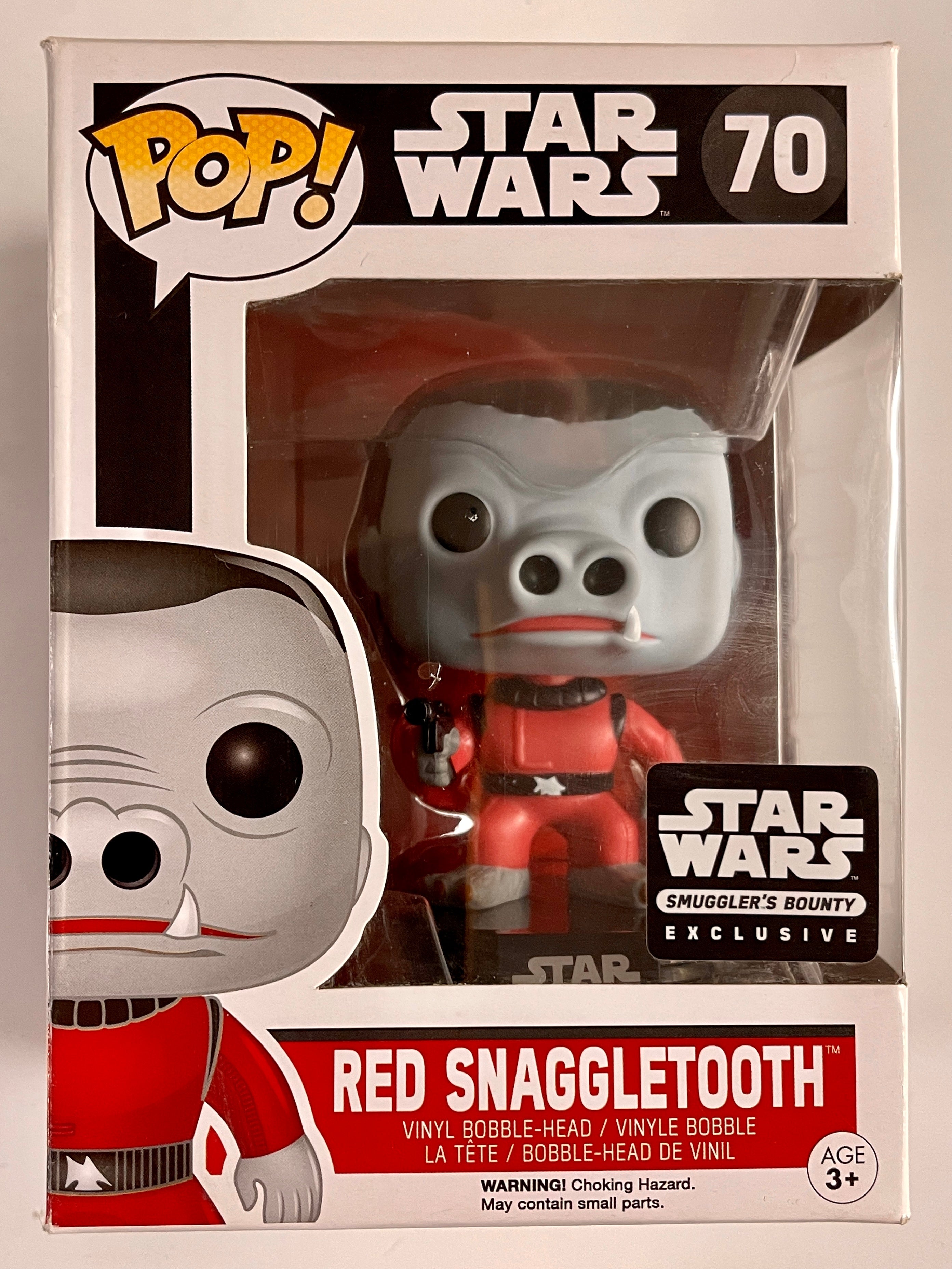 Funko Pop! Star Wars Red Snaggletooth #70 Smugglers Bounty Exclusive