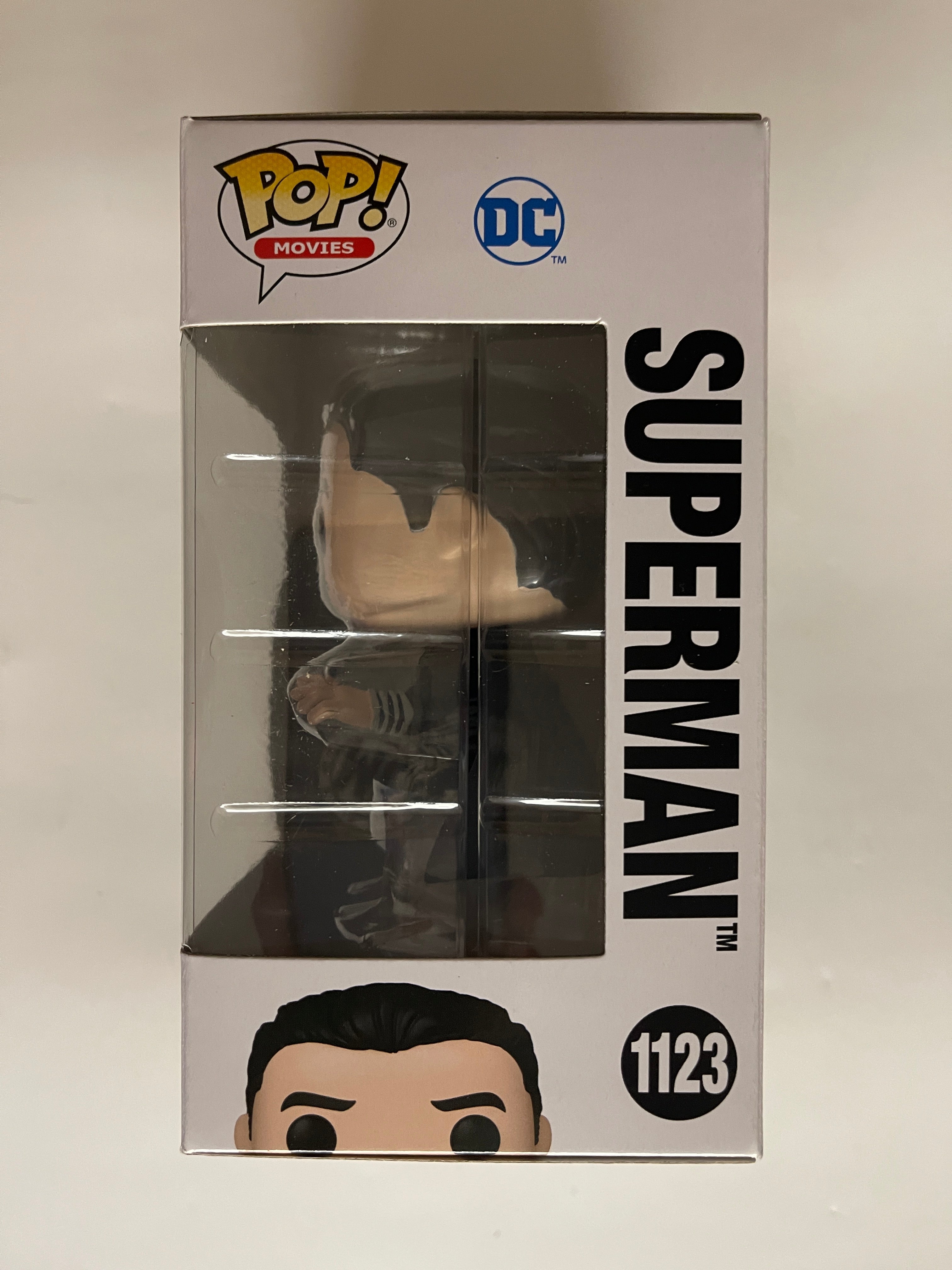 Funko Pop! Movies Superman In Black Suit #1123 Snyder's Cut Justice League DCEU