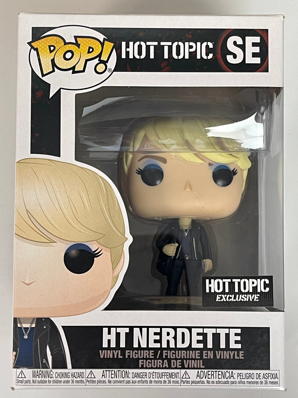 Funko Pop! HT Nerdette #SE Hot Topic 2019 Vaulted Exclusive