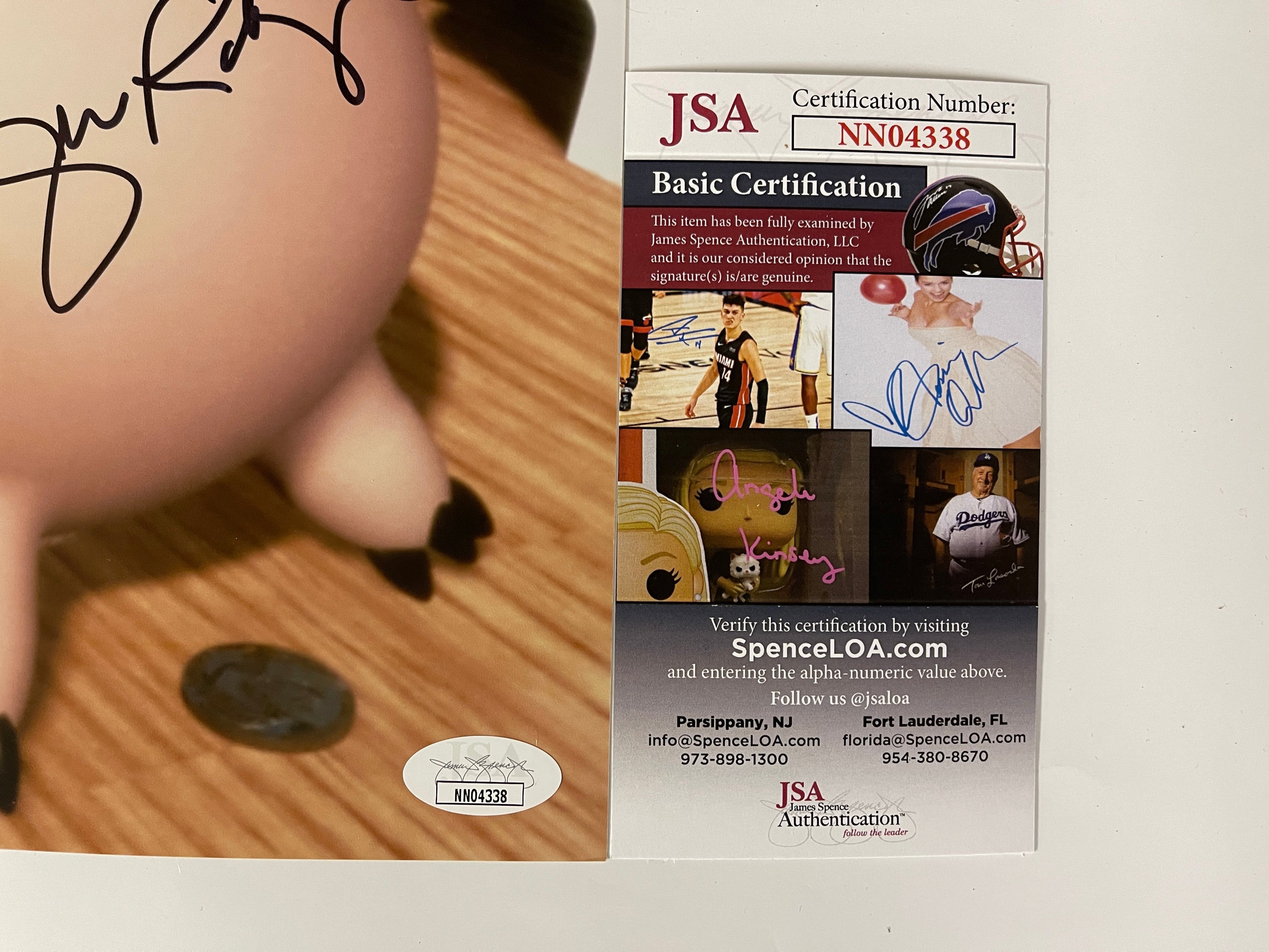 John Ratzenberger Signed Matte 8X10 Photo With JSA COA Toy Story Voice of Hamm