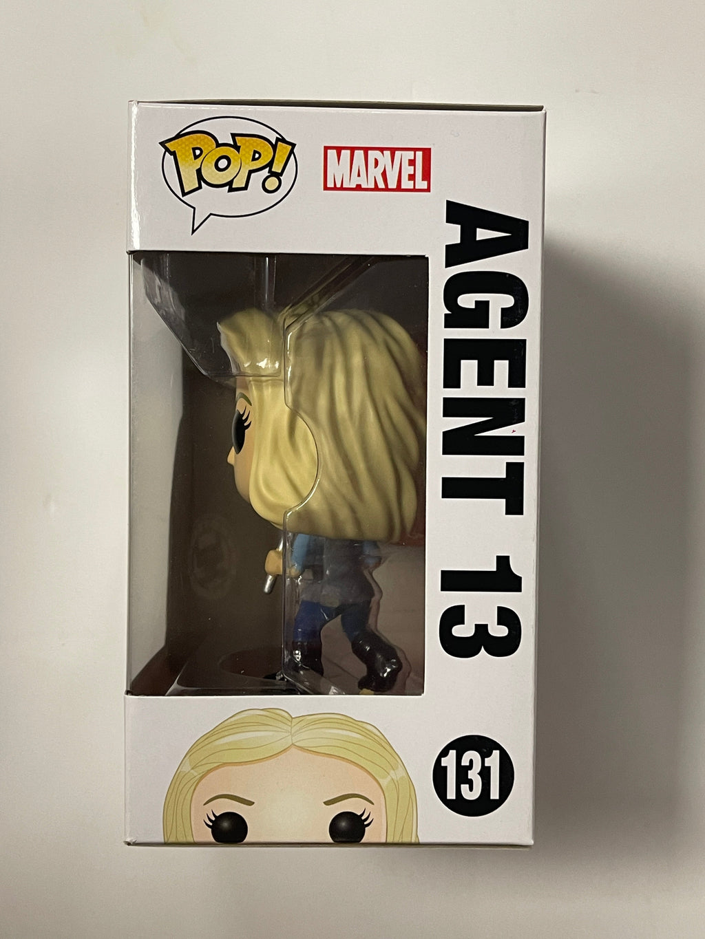 Funko Pop! Marvel Agent 13 (Sharon Carter) #131 Captain America Civil War 2015 Vaulted