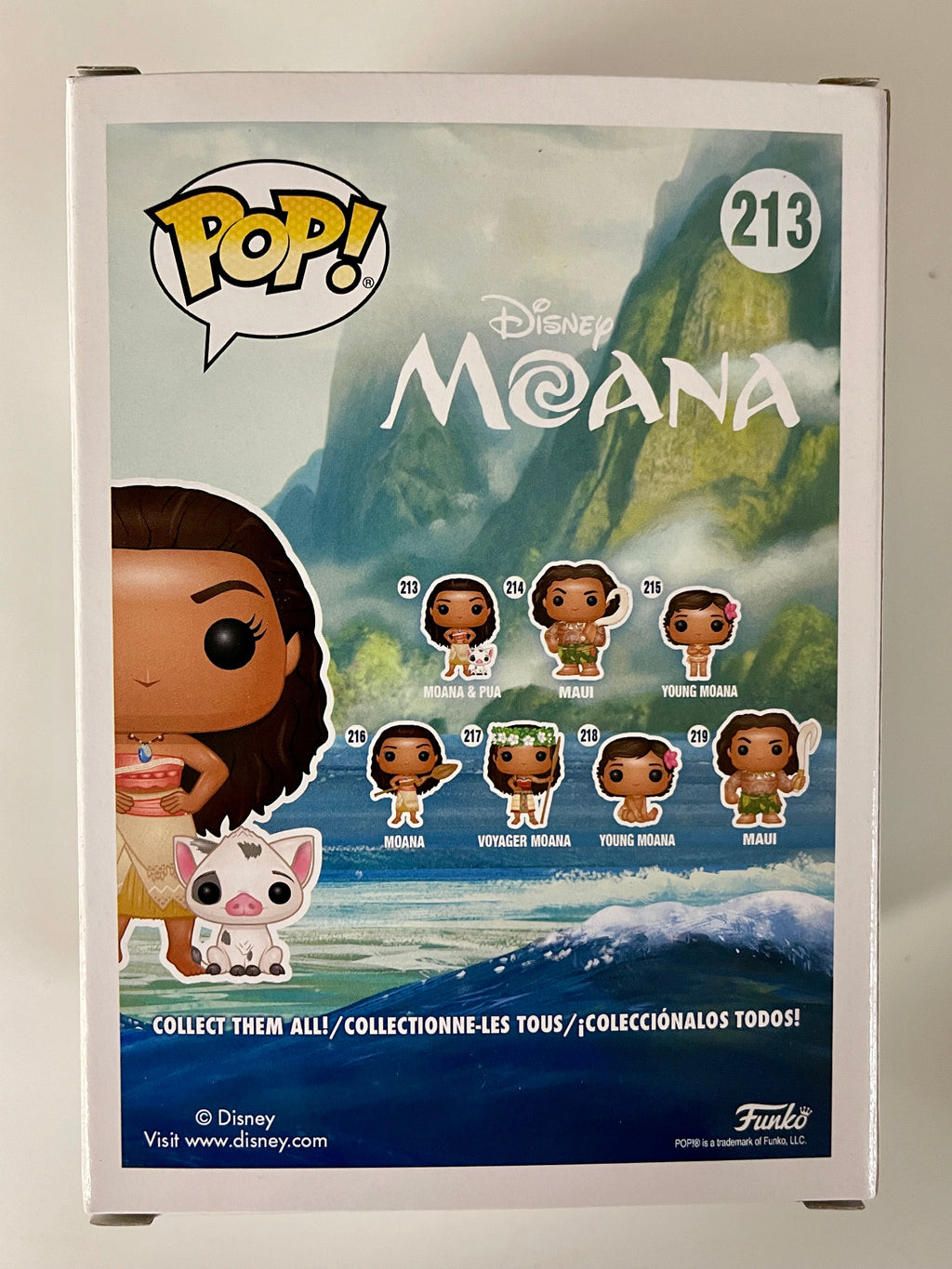 Funko Pop! Disney Moana And Pua #213 Disney Princess Of Motunui