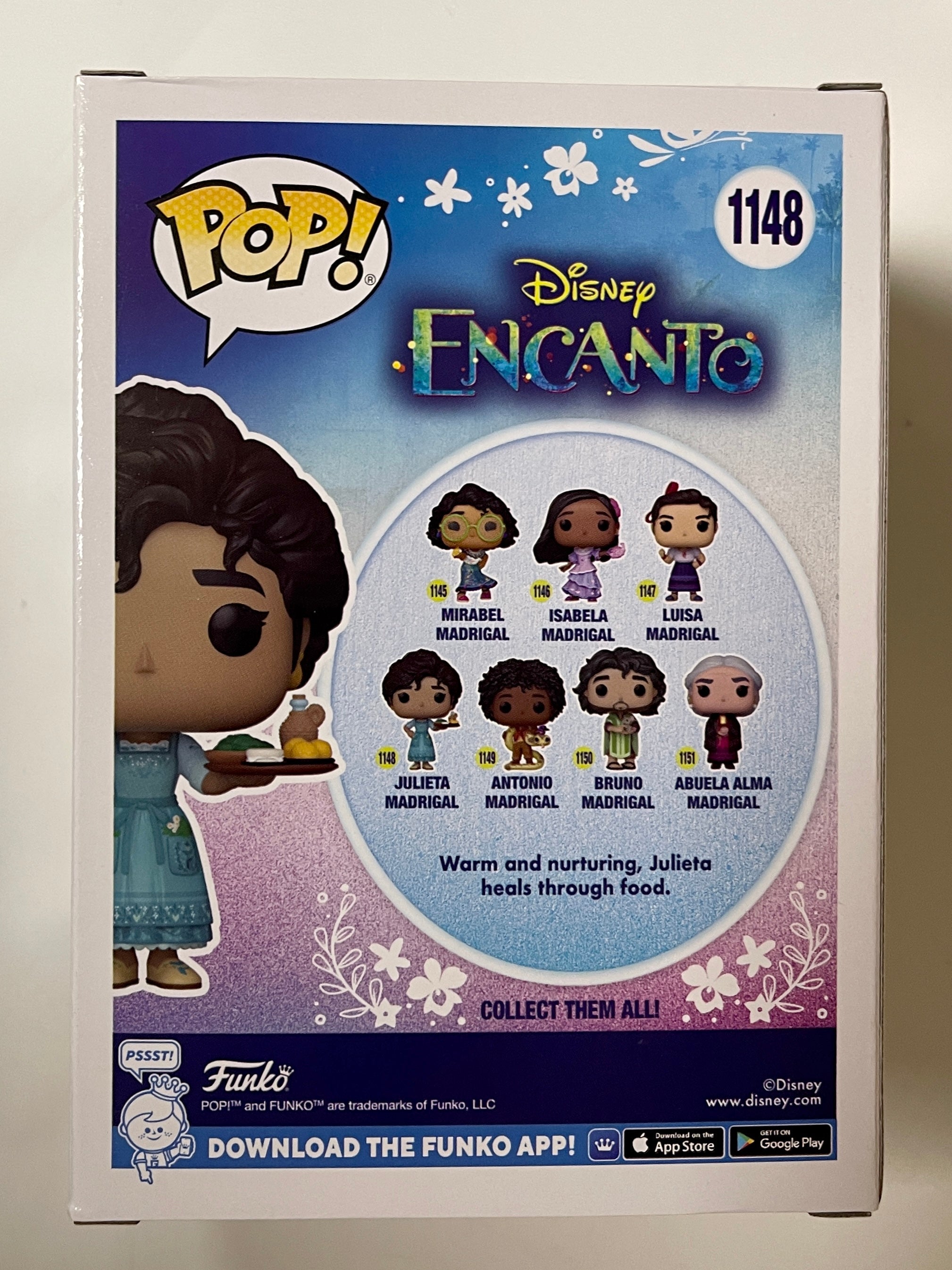 Funko Pop! Disney Julieta Madrigal #1148 Pixar Encanto 2021 Healing Food