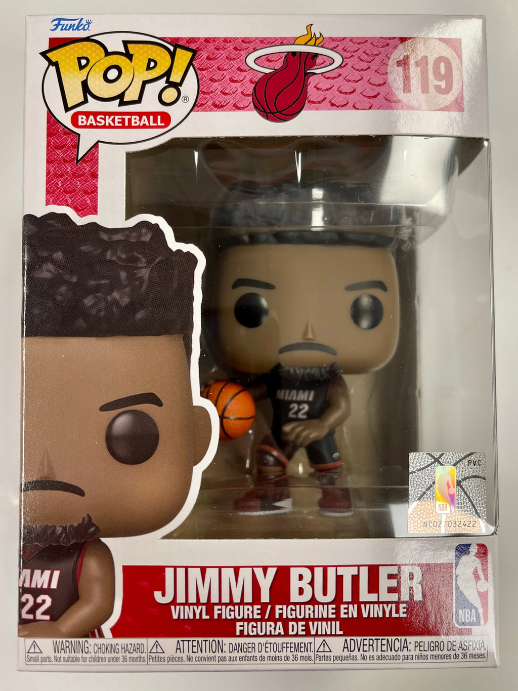 Funko Pop! Basketball Jimmy “Buckets” Butler #119 NBA Miami Heat Forward