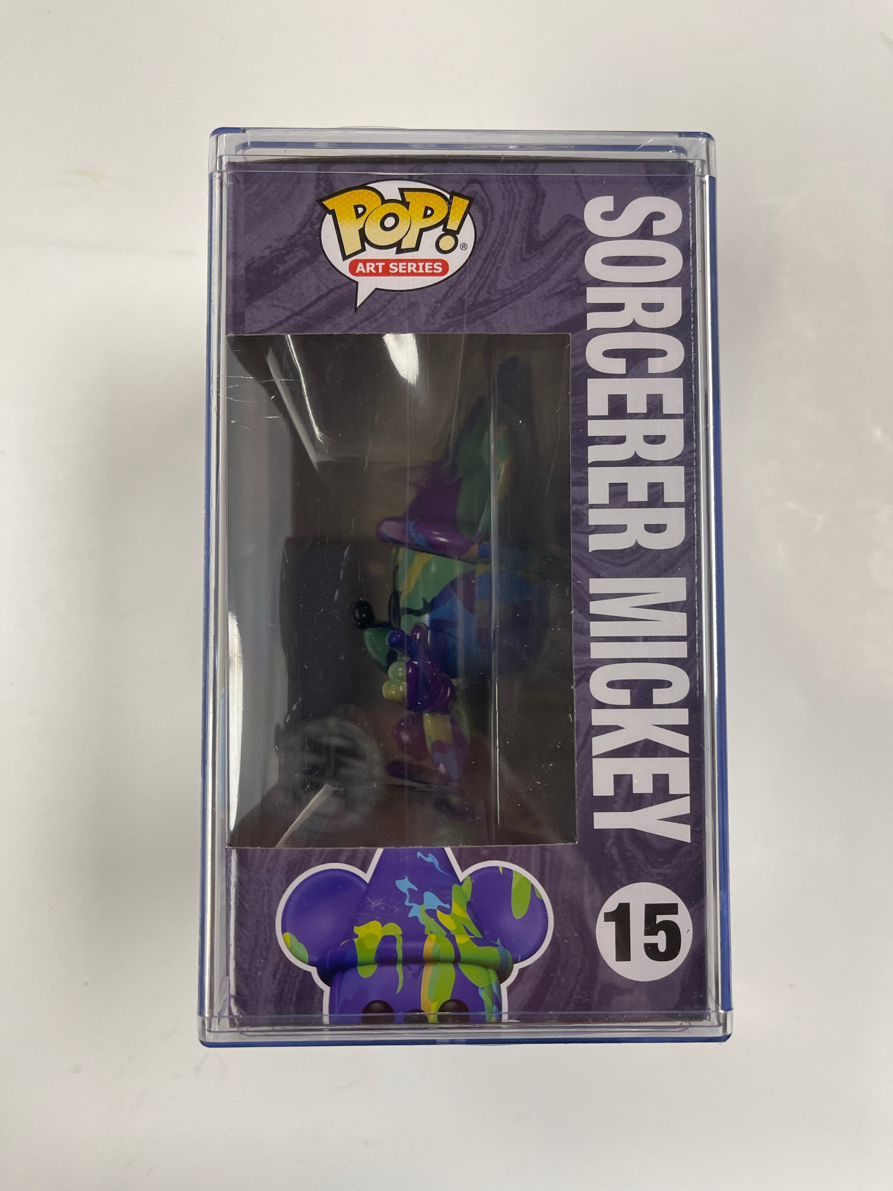 Funko Pop! Disney Sorcerer Mickey #15 Art Series Fantasia 80th Anniversary W/ Hard Protector