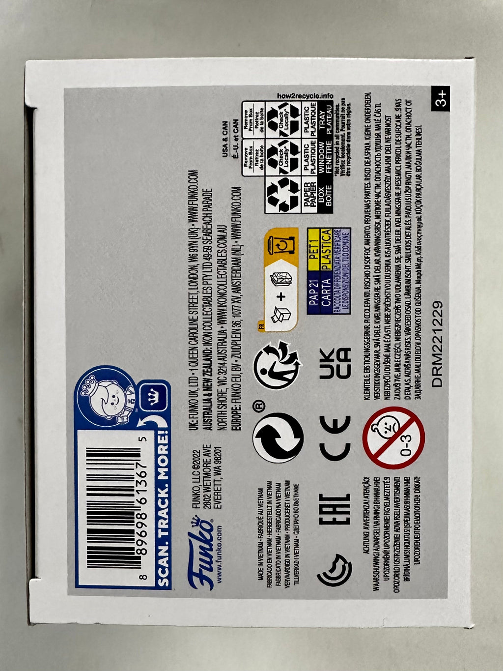 Funko Pop! Animation Jinbe #1265 One Piece Straw Hat Pirates Helmsman 2023