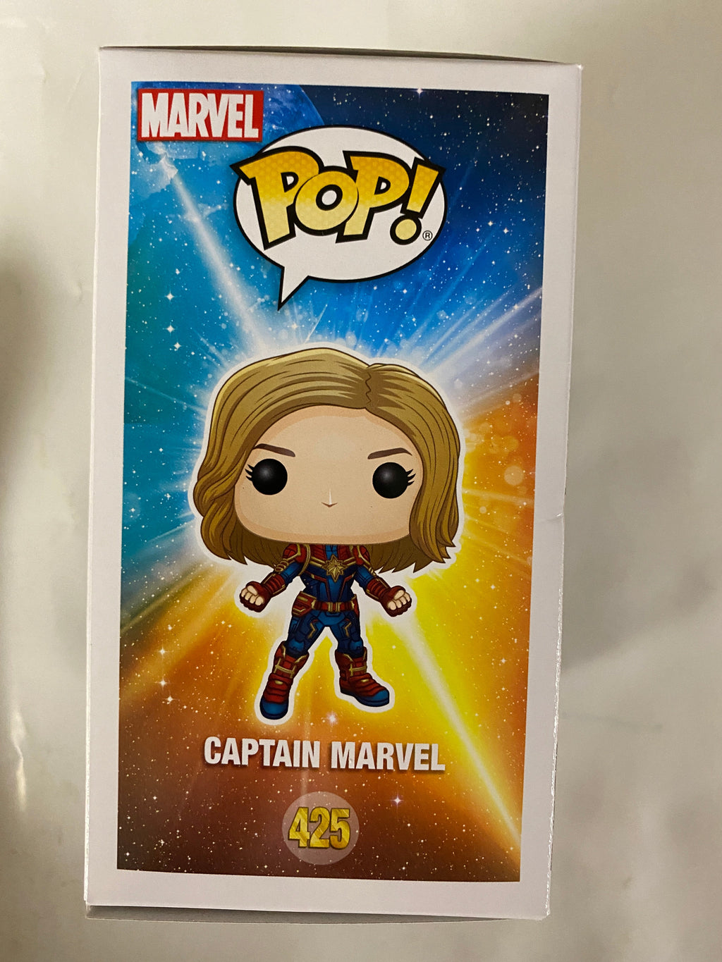 Funko Pop! Marvel Captain Marvel #425 Carol Danvers 2018 Avengers