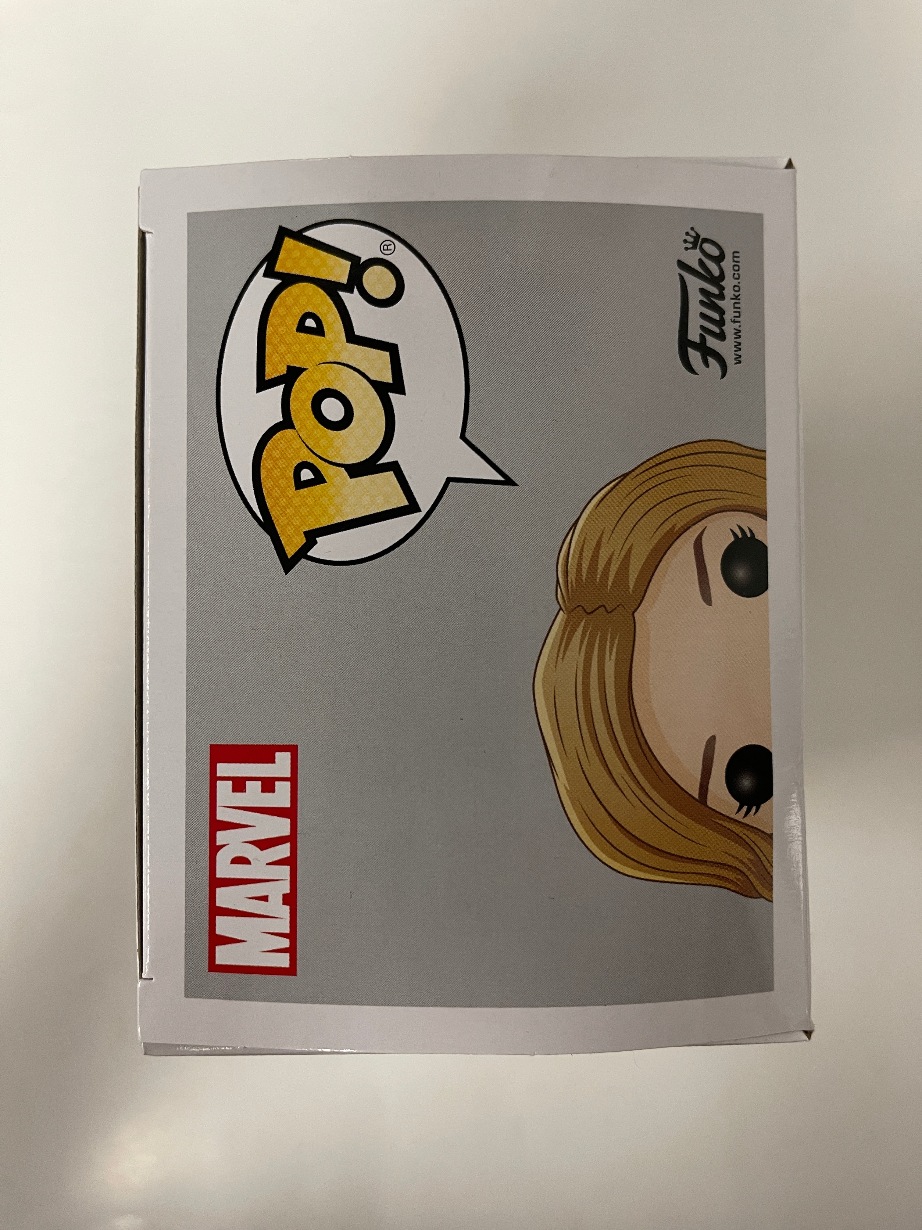 Funko Pop! Marvel Captain Marvel With Lunchbox #444 Glow In The Dark 2019 Box Dmg