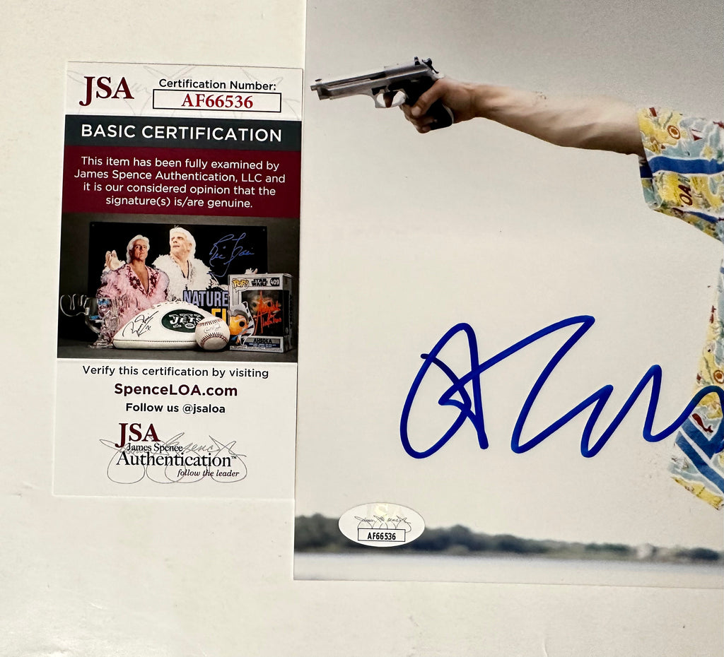 James Franco Signed Springbreakers 8x10 Photo With JSA COA 127 Hours Interview