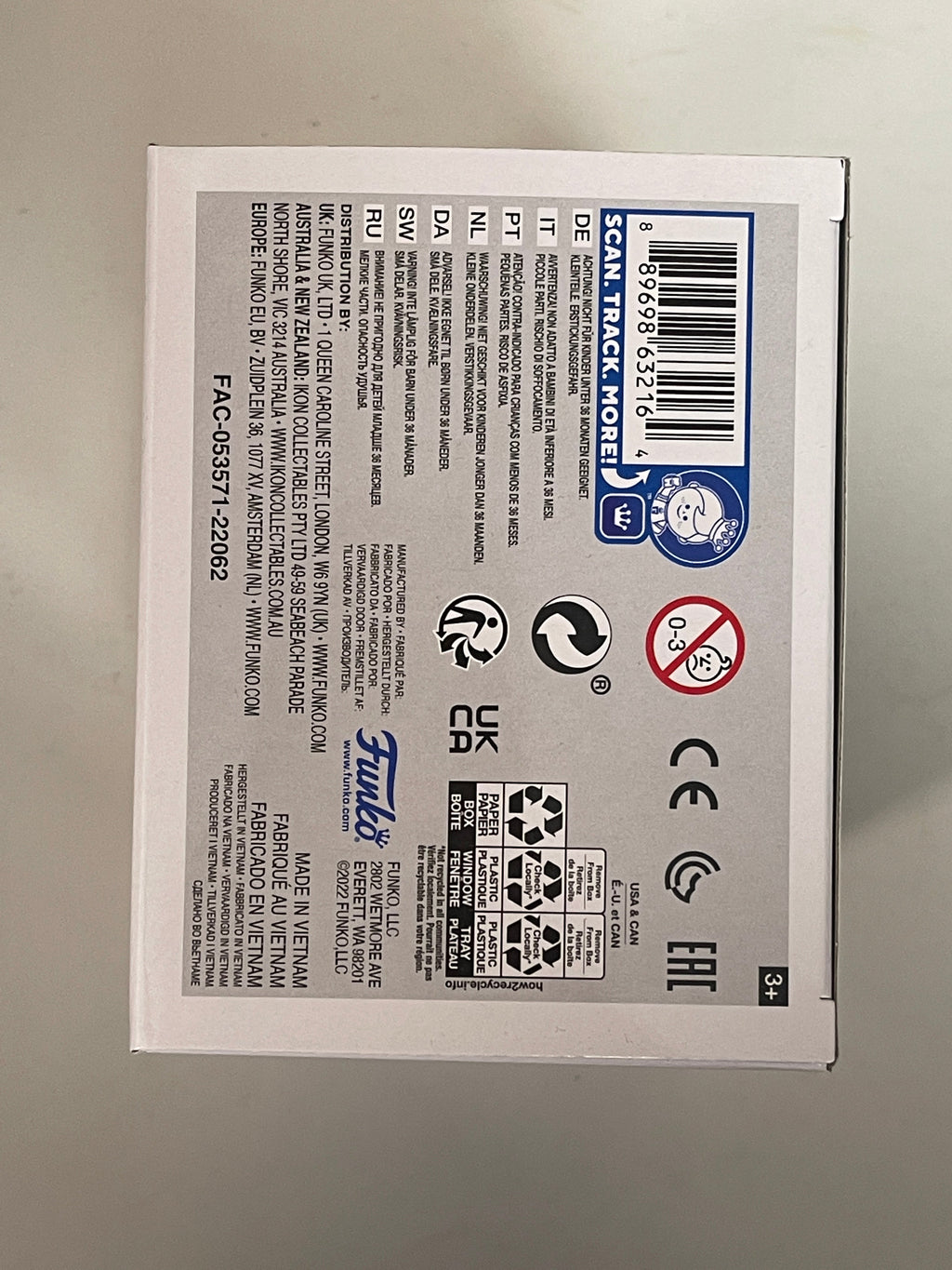 Funko Pop! Marvel Captain America With Prototype Shield #999 The First Avenger EE Exclusive 2022