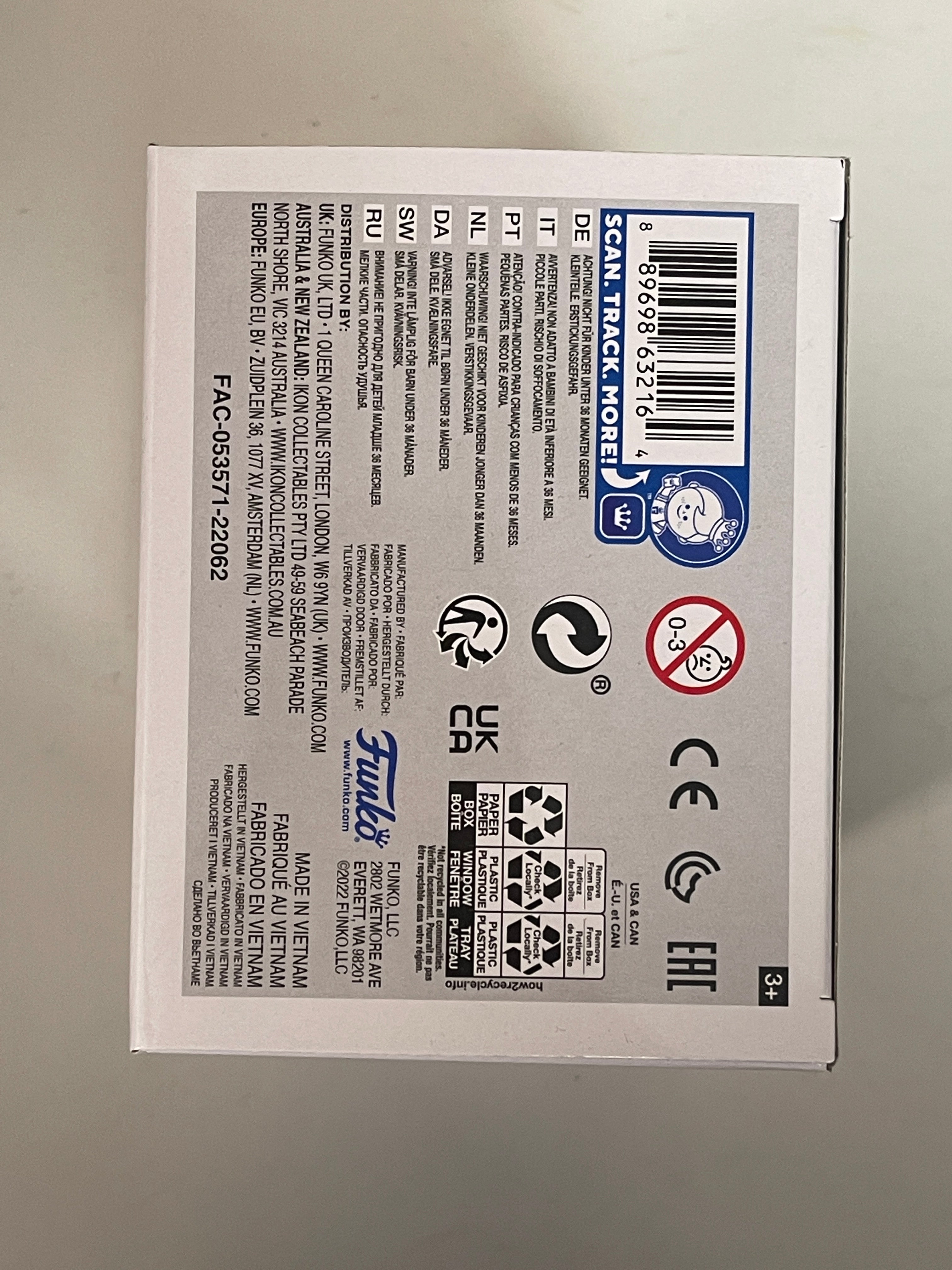 Funko Pop! Marvel Captain America With Prototype Shield #999 The First Avenger EE Exclusive 2022