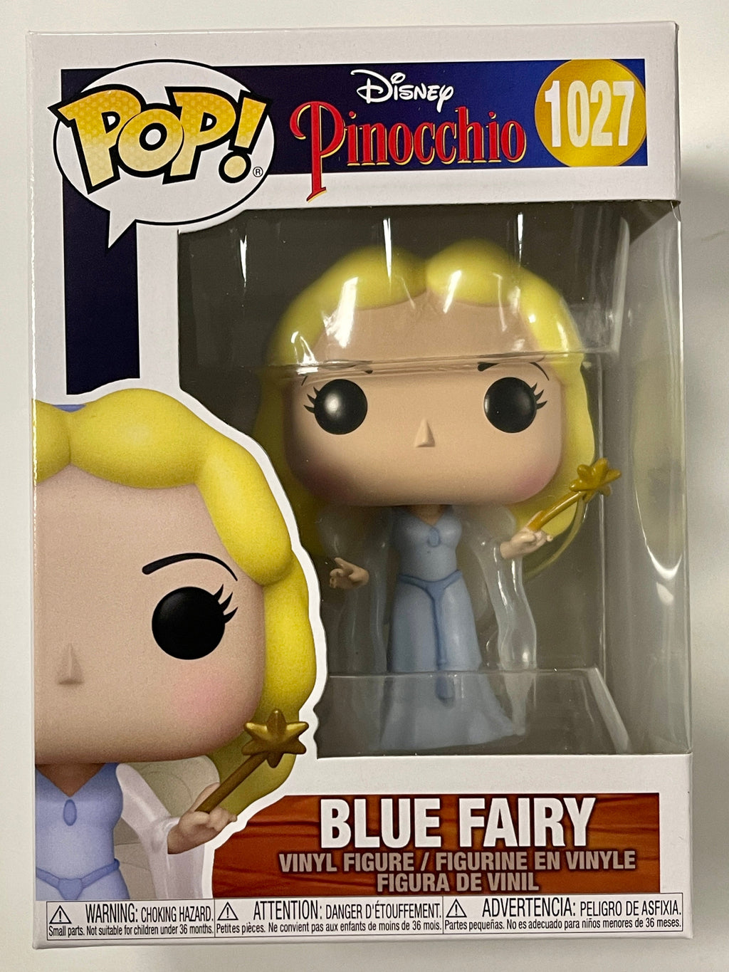 Funko Pop! Disney Blue Fairy #1027 Classic Disney Cartoons Pinocchio 2021