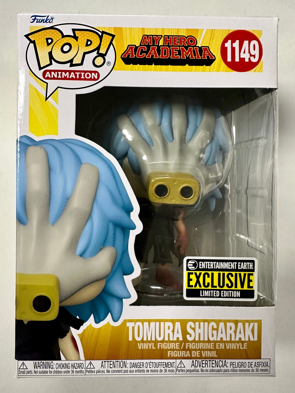 Funko Pop! Animation Tomura Shigaraki #1149 My Hero Academia 2022 EE Exclusive