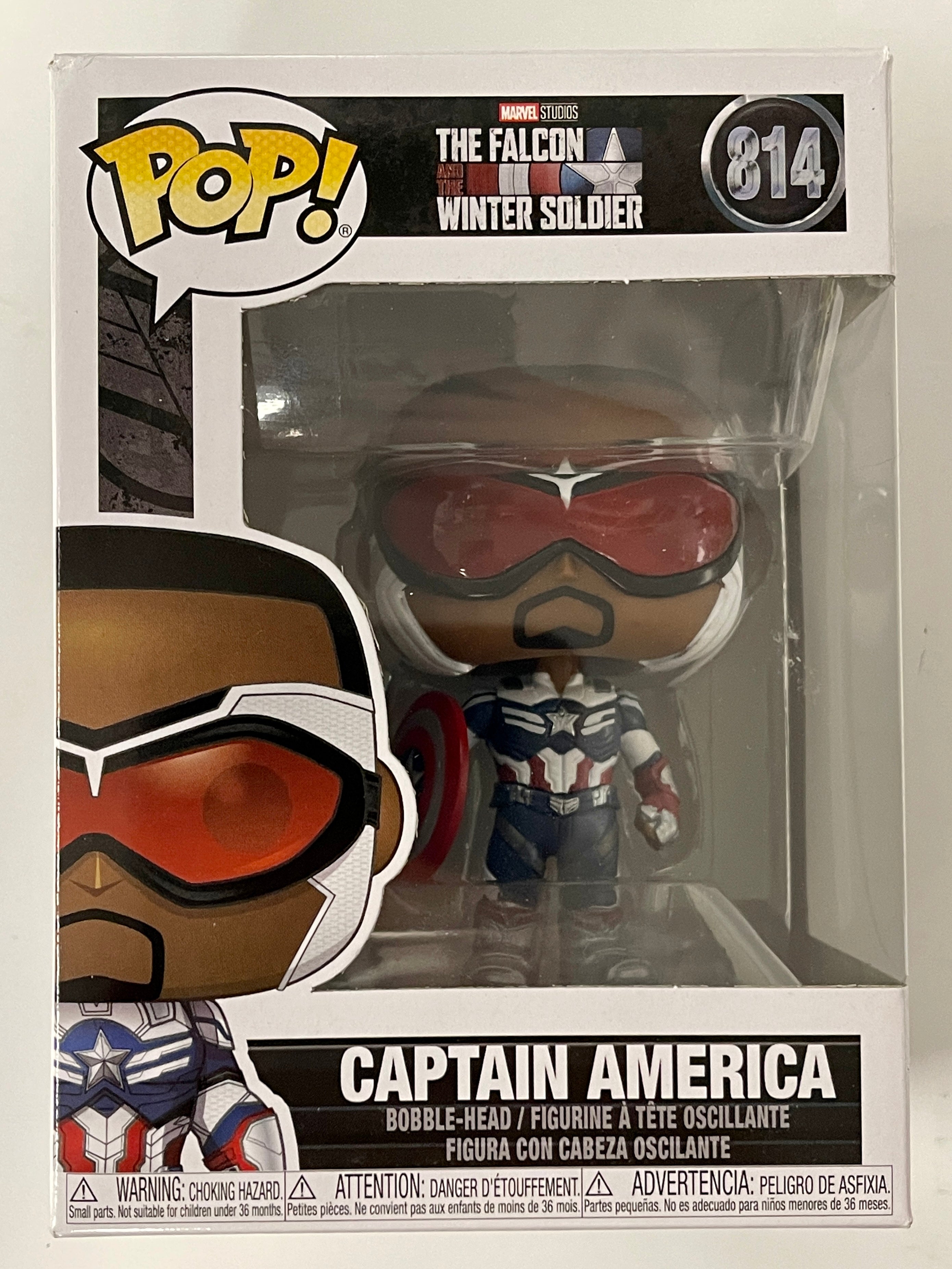 Funko Pop! Marvel Sam Wilson Captain America #814 Falcon & Winter Soldier 2021