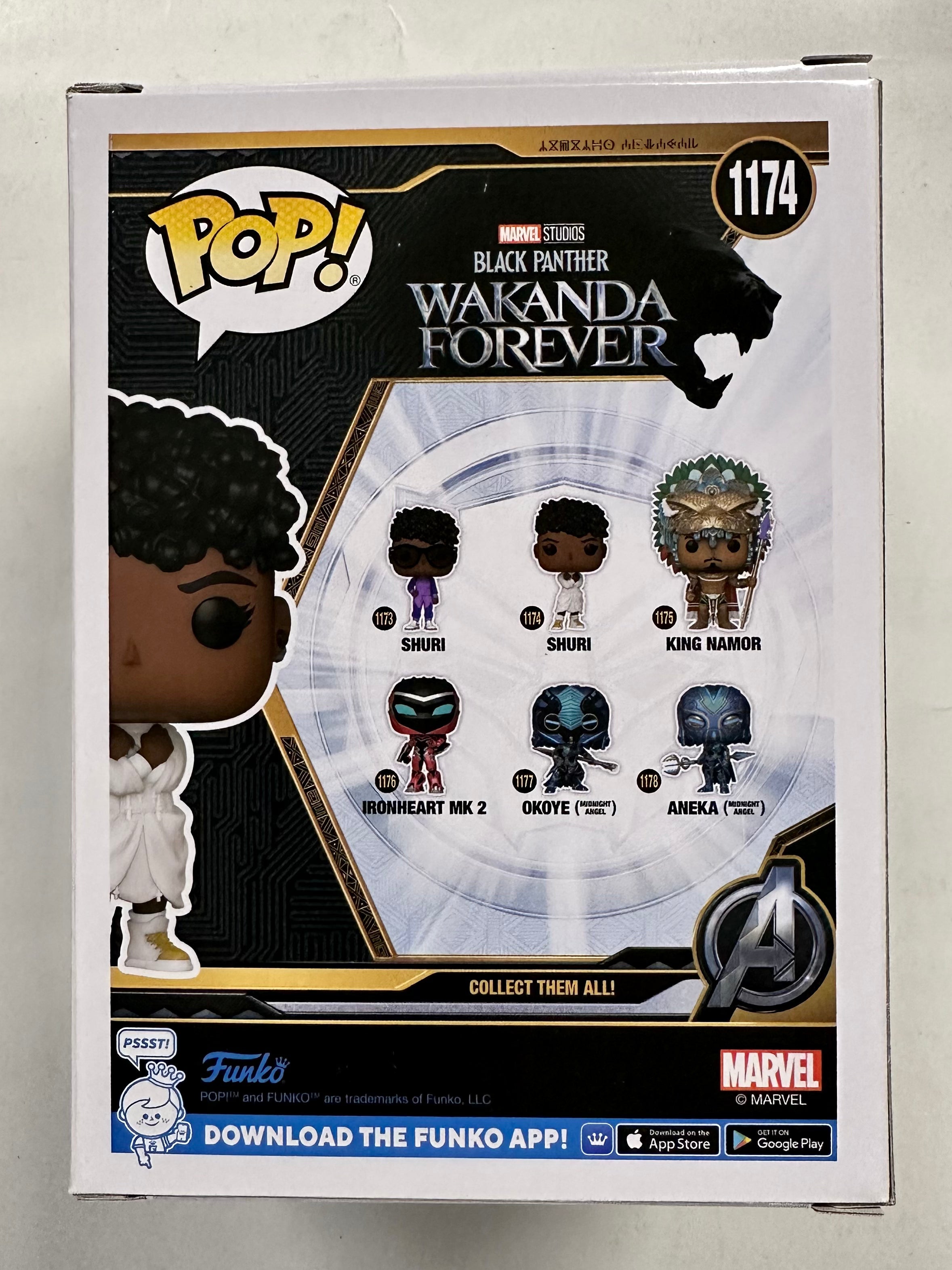 Funko Pop! Marvel Princess Shuri #1174 Black Panther Wakanda Forever 2022