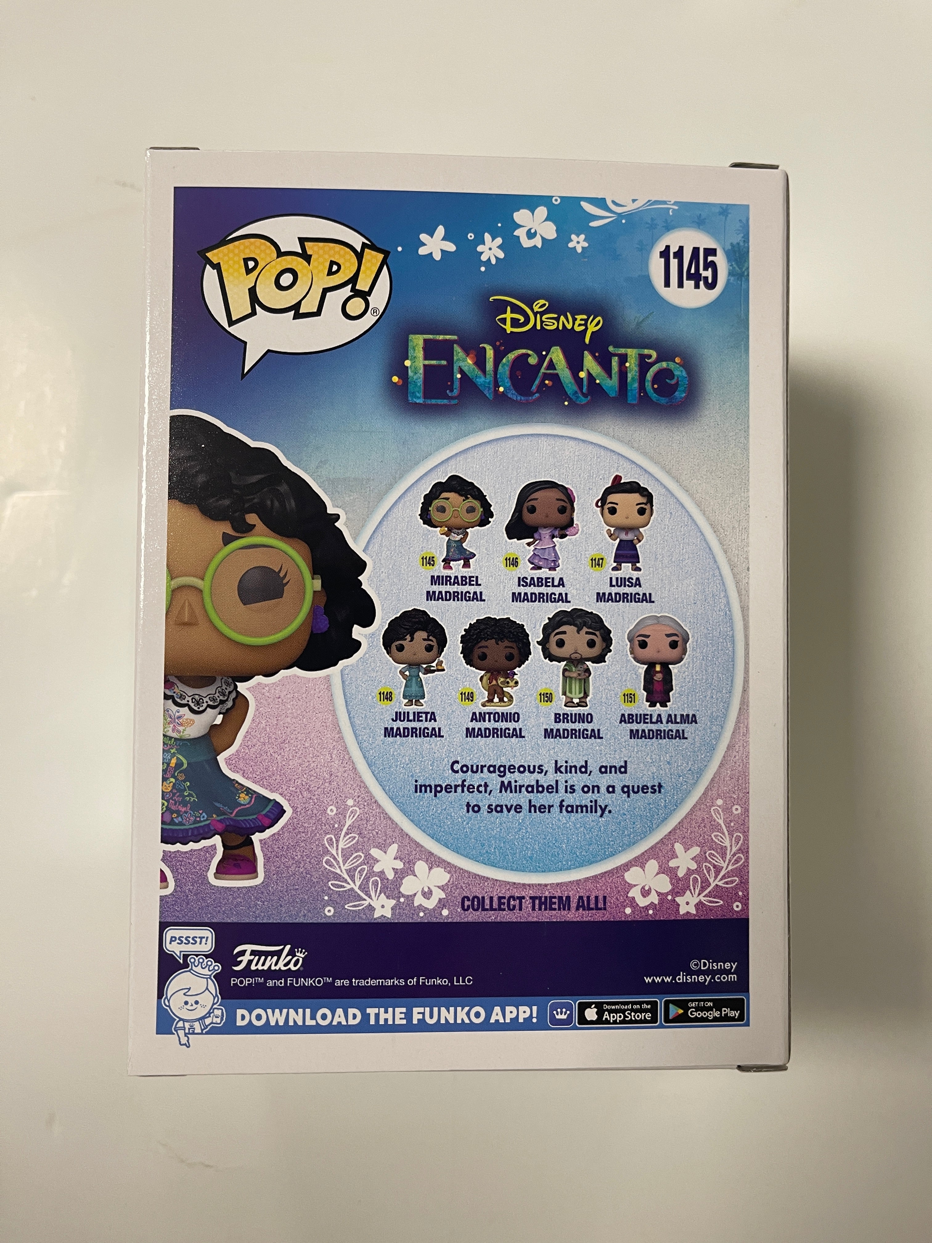 Funko Pop! Disney Mirabel Madrigal #1145 Pixar Encanto 2021