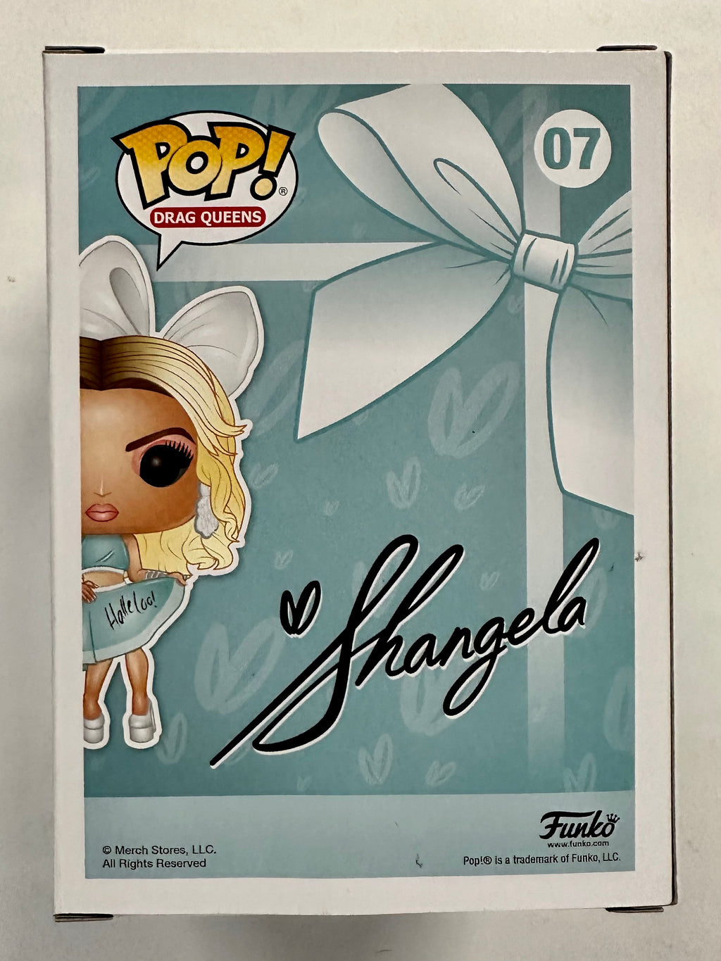 Shangela Signed Drag Queens Funko Pop! #07 Exclusive With JSA COA RuPaul