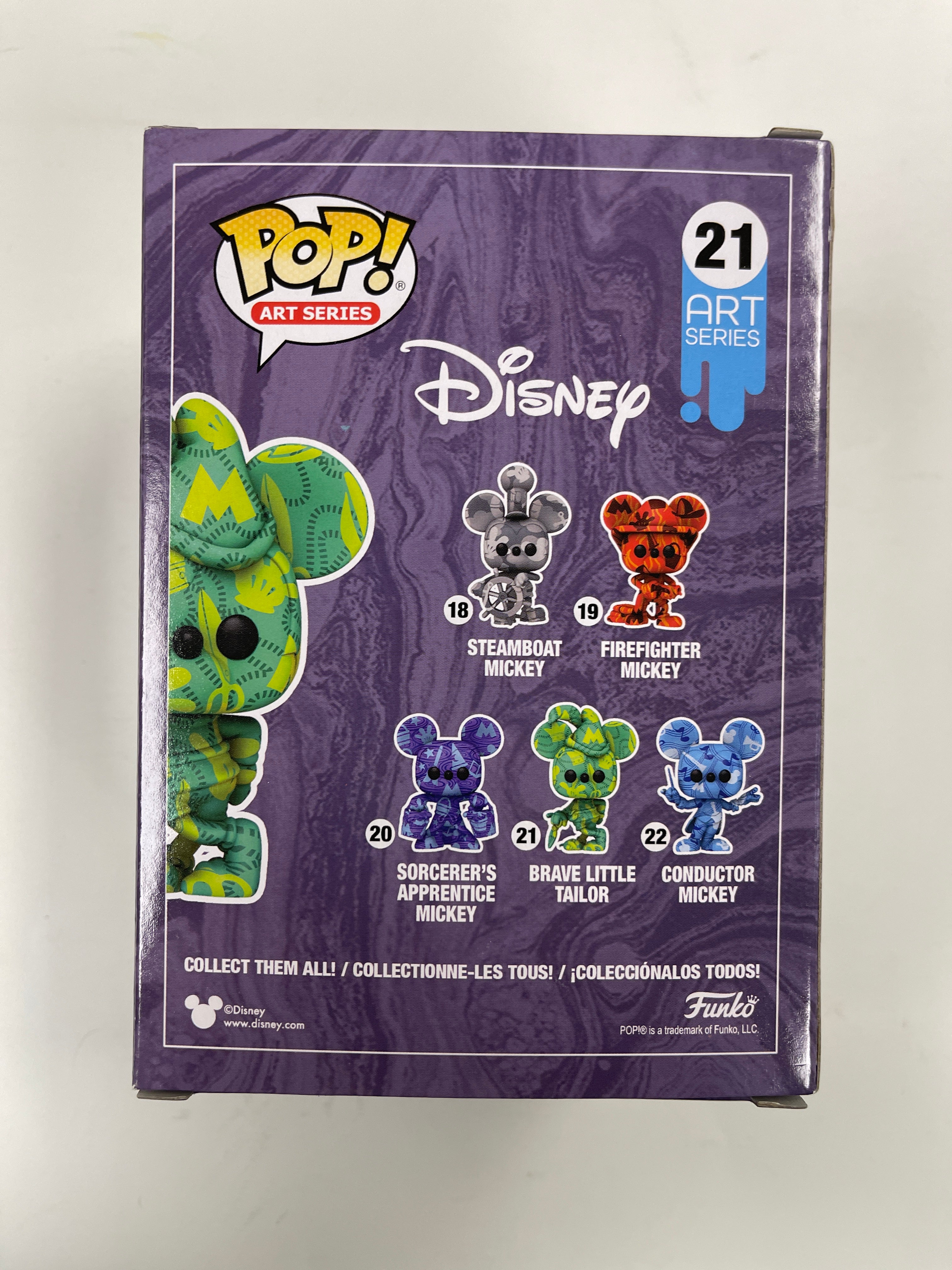 Funko Pop! Disney Brave Little Tailor Mickey #21 Art Series Walmart 2021 Exclusive