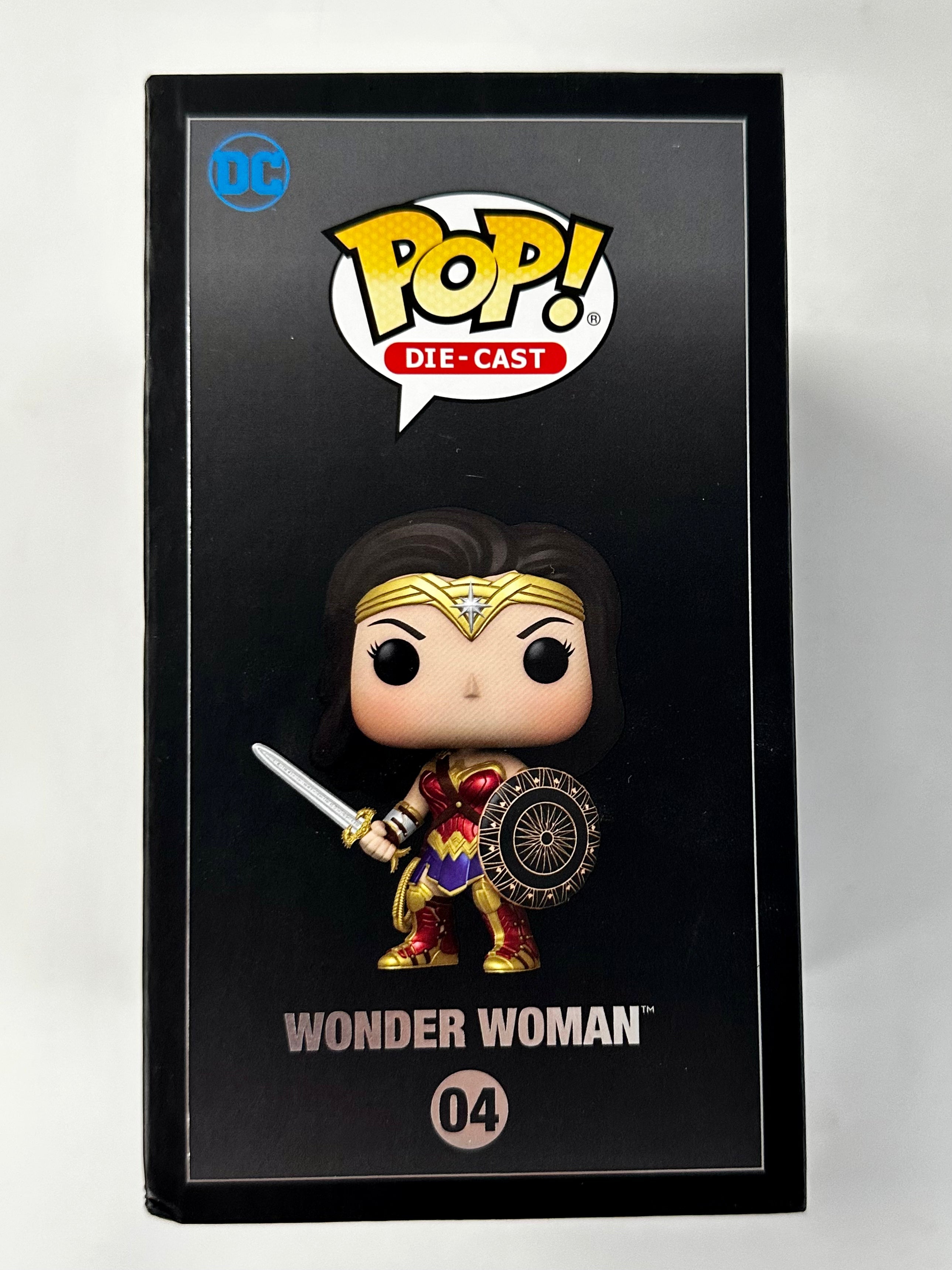 Funko Pop! Die-cast Wonder Woman #04 DC Comics Funko Shop Exclusive 2021