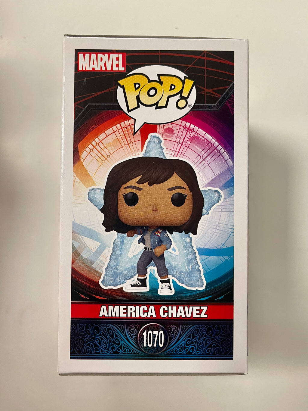 Funko Pop! Marvel America Chavez #1070 Doctor Strange Multiverse of Madness SDCC 2022 Summer Con Exclusive