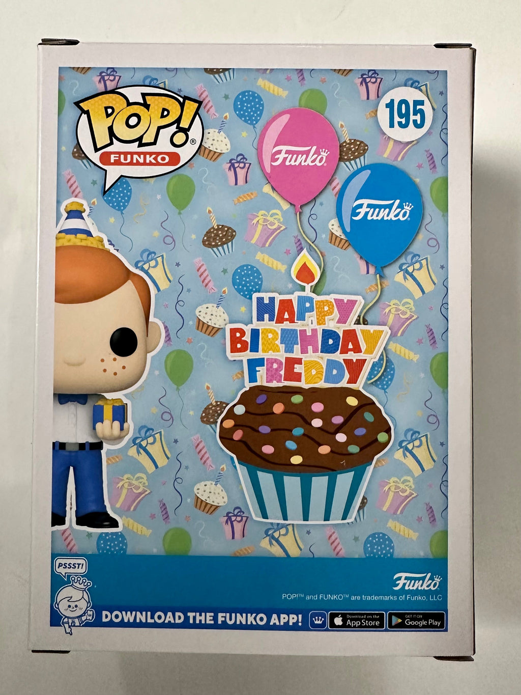 Funko Pop! Birthday Freddy With Balloon & Gift #195 Funko Shop 2022 Exclusive