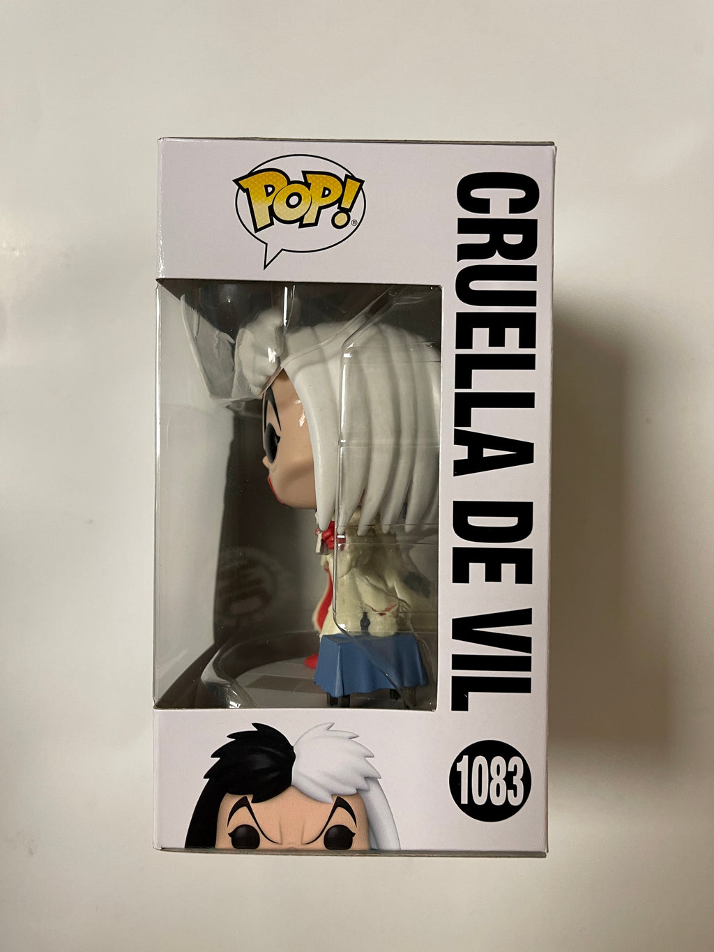 Funko Pop! Disney Cruella De Vil #1083 Ultimate Villains 101 Dalmatians 2022