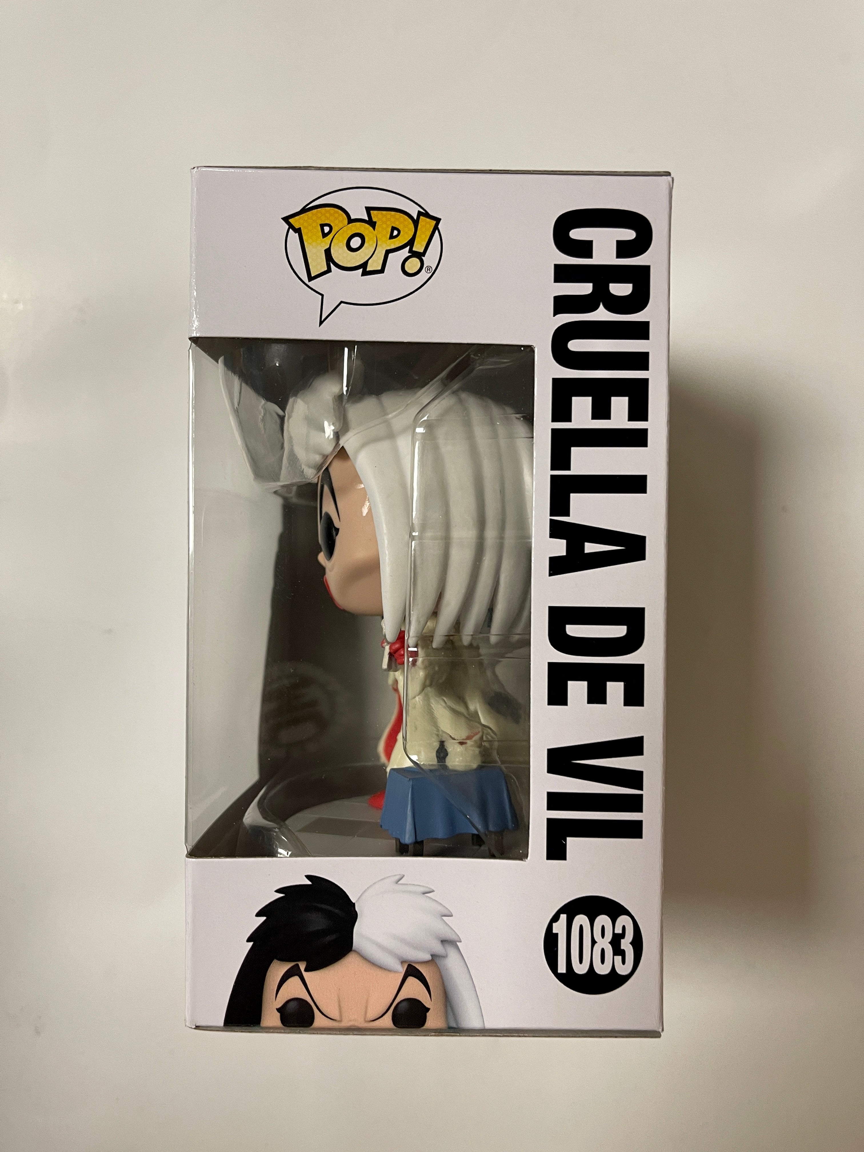 Funko Pop! Disney Cruella De Vil #1083 Ultimate Villains 101 Dalmatians 2022