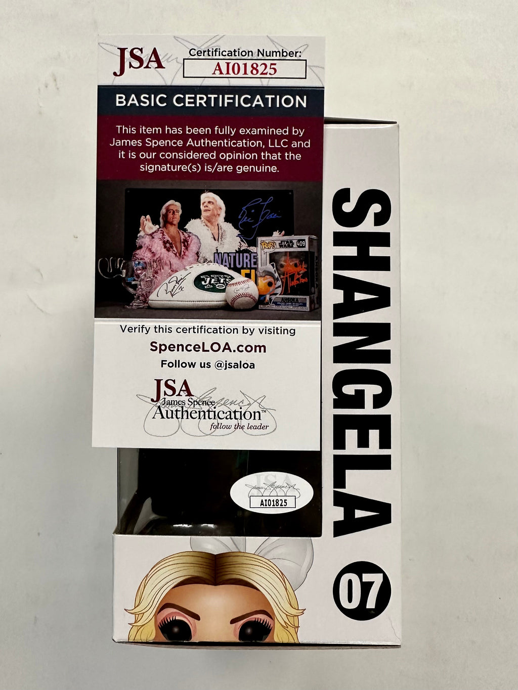 Shangela Signed Drag Queens Funko Pop! #07 Exclusive With JSA COA RuPaul
