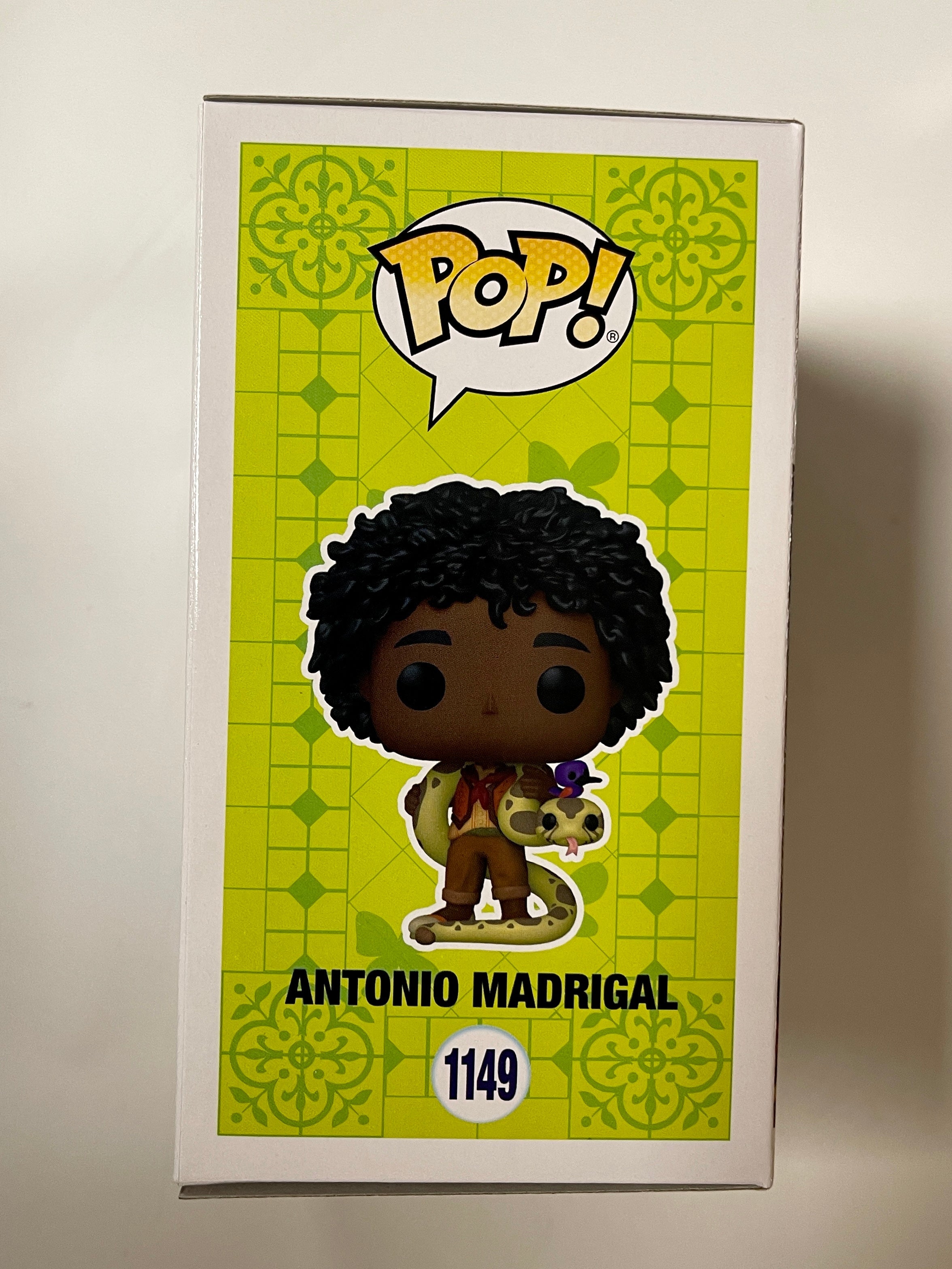 Funko Pop! Disney Antonio Madrigal #1149 Pixar Encanto 2021 Talks To Animals