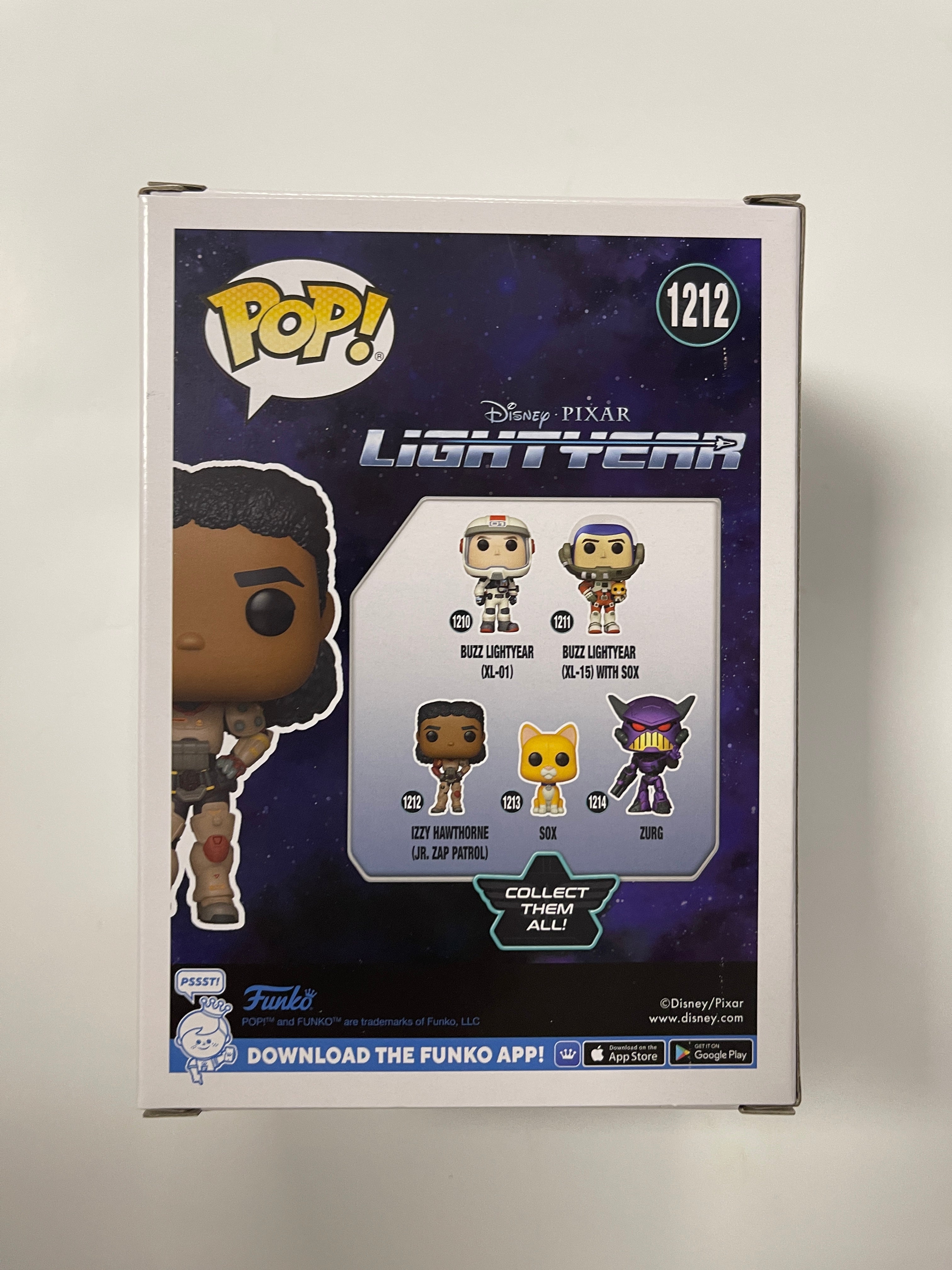 Funko Pop! Disney Izzy Hawthorne (Jr. Zap Patrol) #1212 Pixar Lightyear 2022