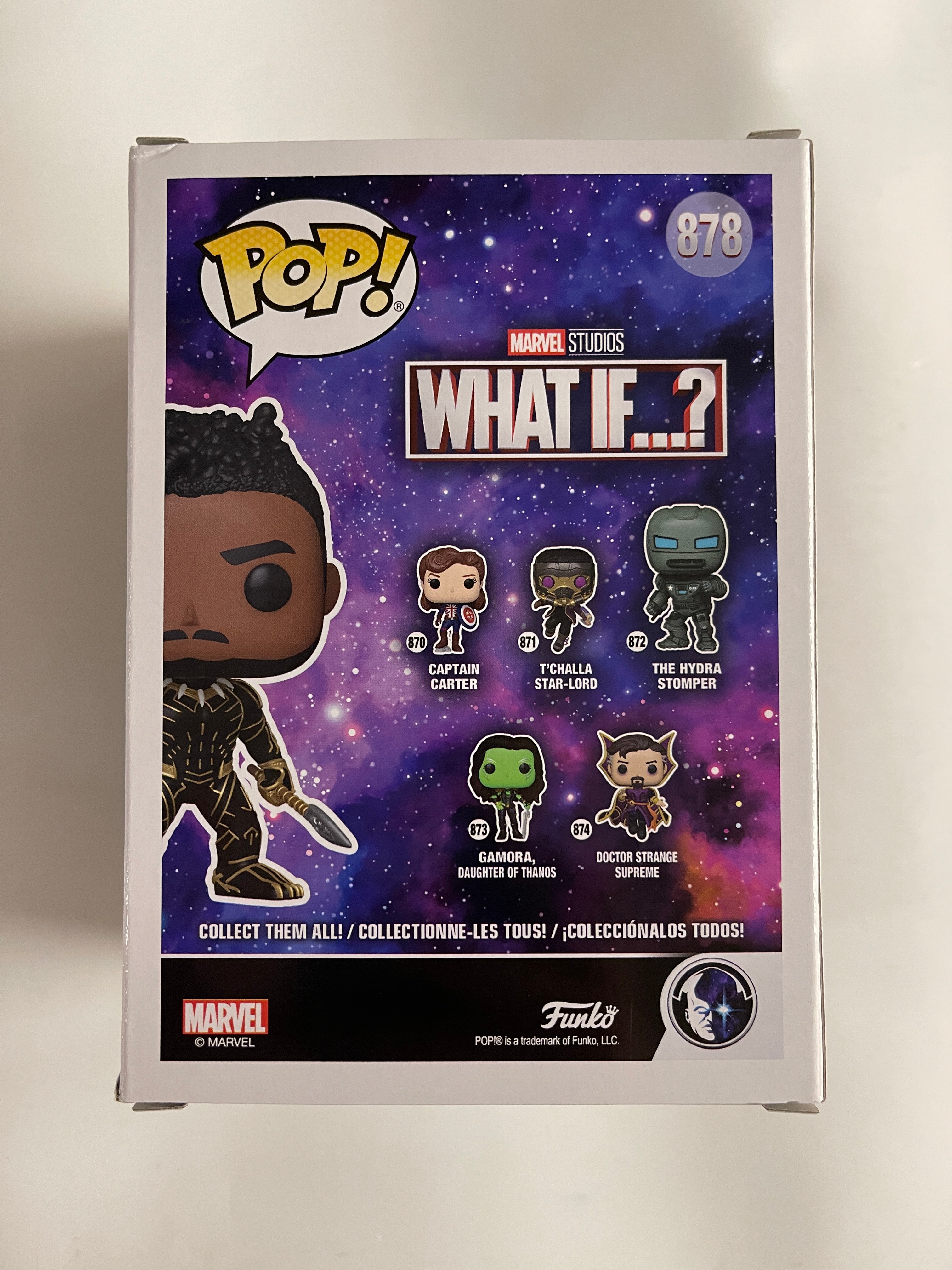 Funko Pop! Marvel King Erik Killmonger #878 Target Exclusive What If? Disney+