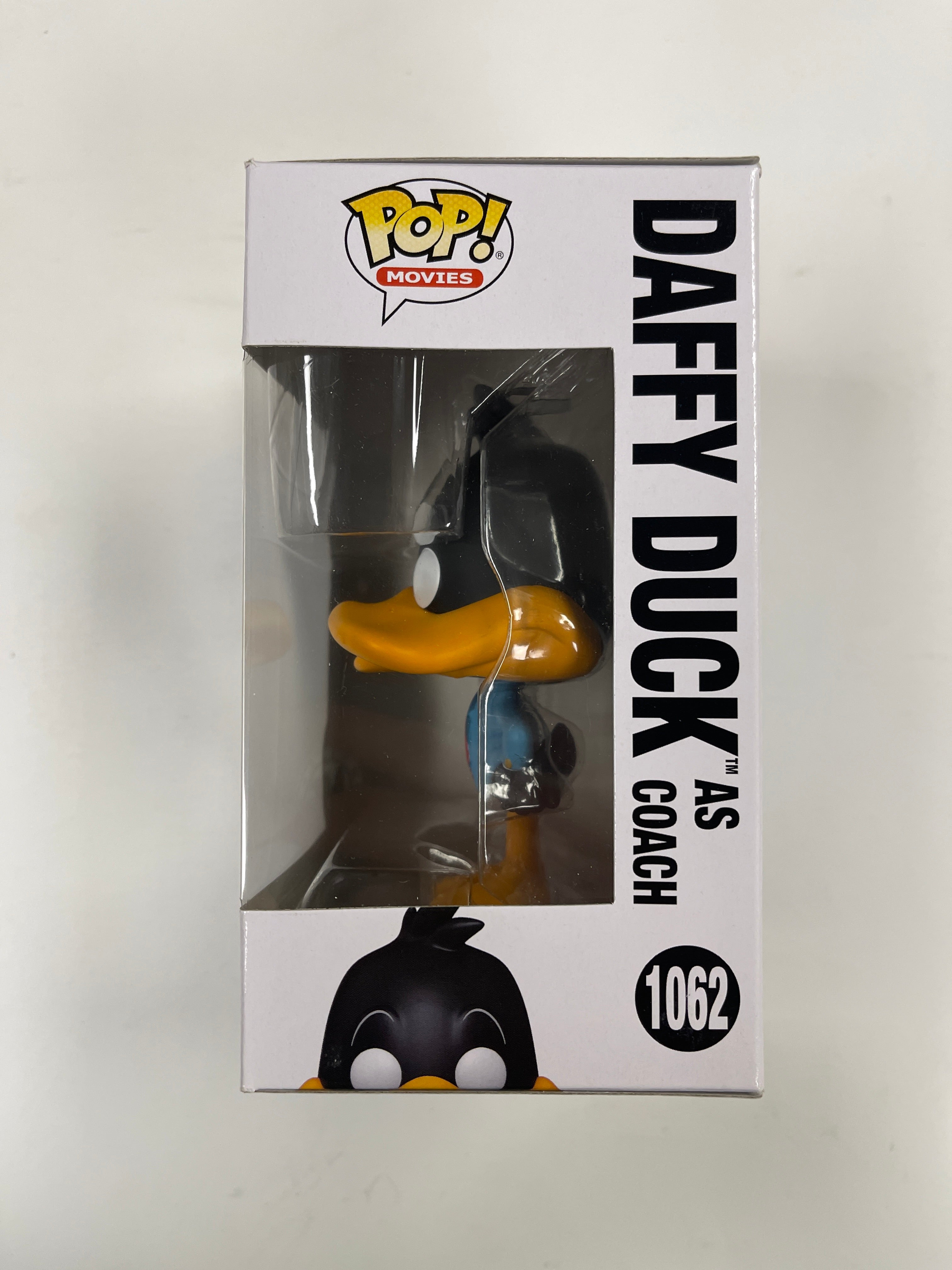 Funko Pop! Movies Daffy Duck As Coach #1062 Space Jam A New Legacy Looney Tunes